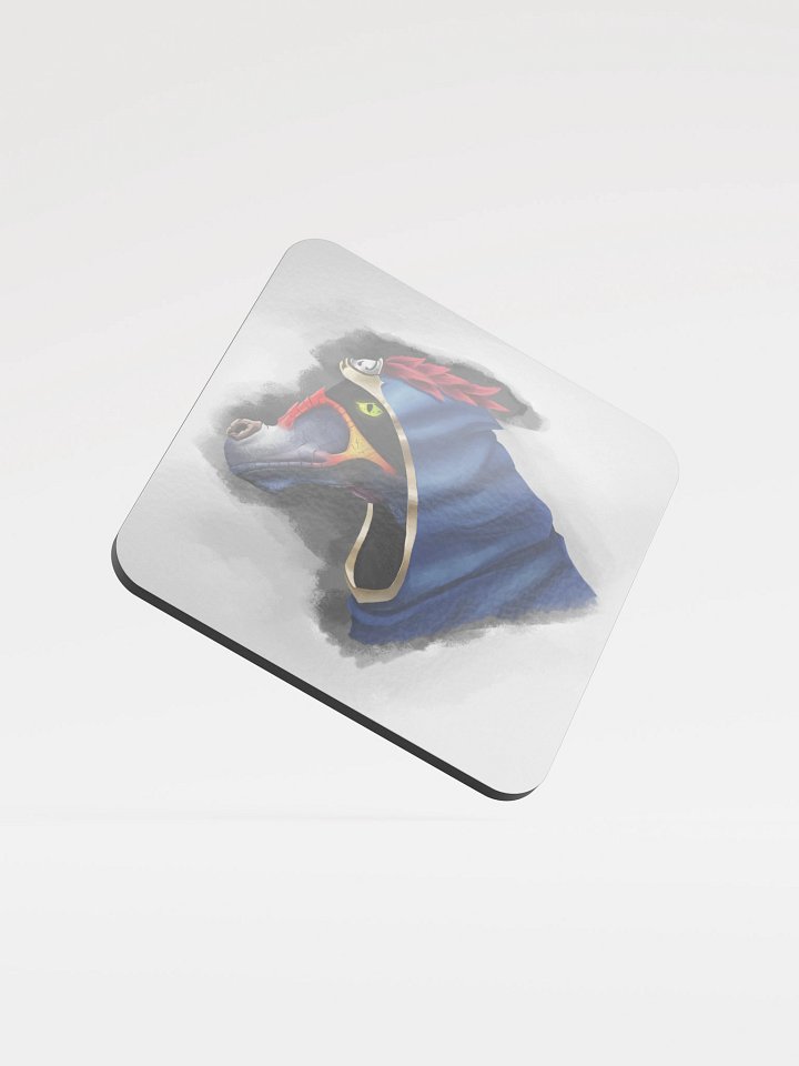 Velocian Seer - Glossed Cork Coaster product image (1)