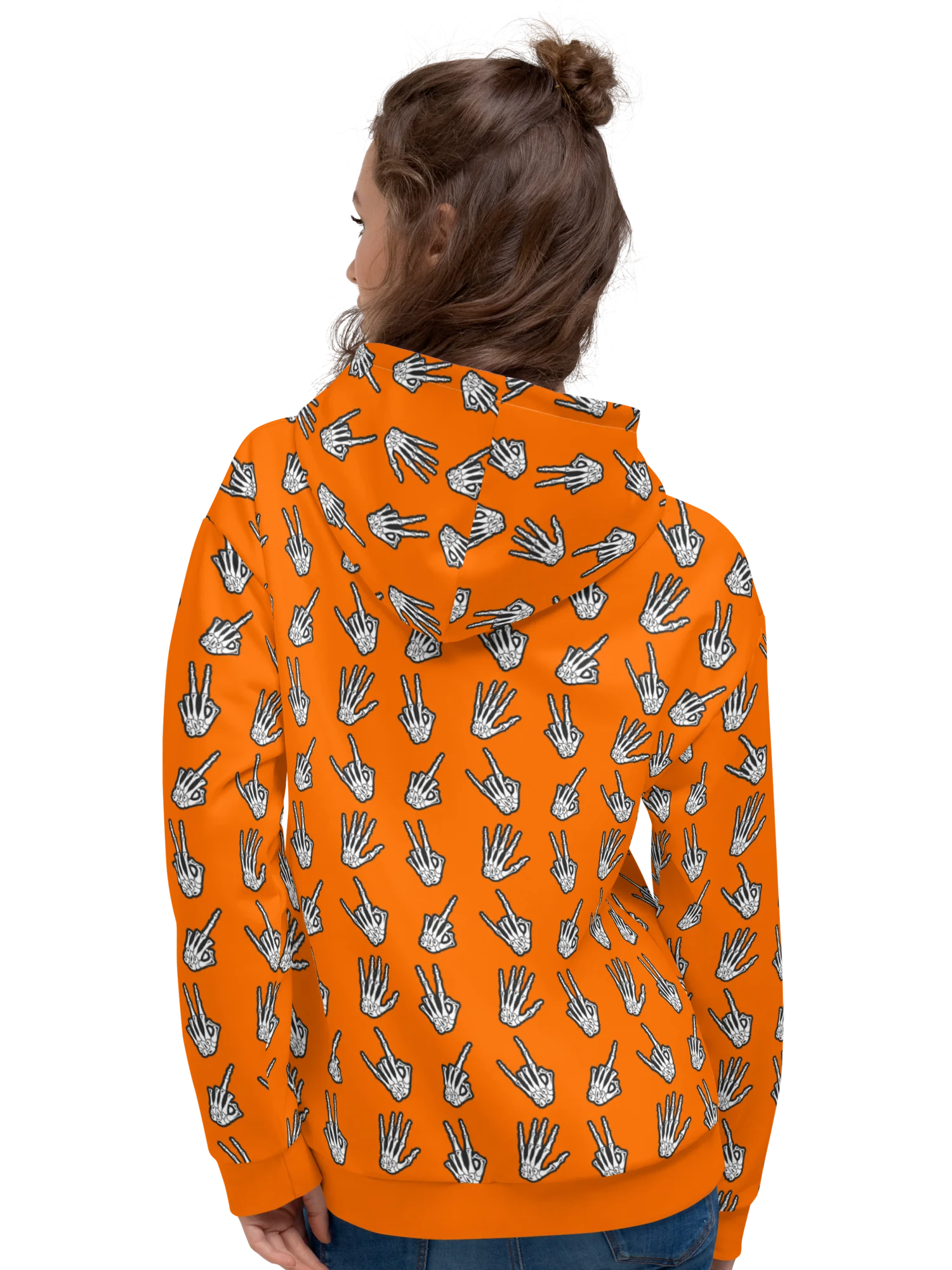 Bone Zone pattern classic hoodie product image (3)