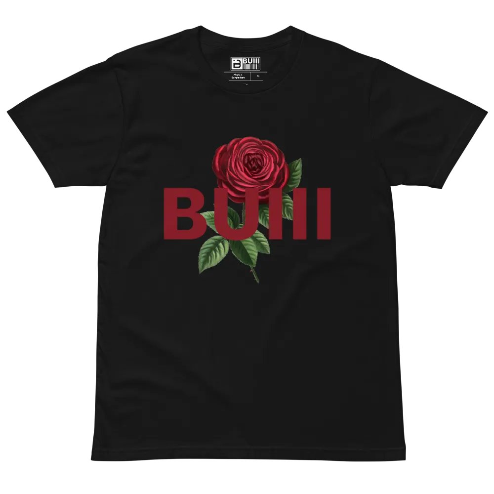 BUIII Logo Rose T-shirt product image (6)