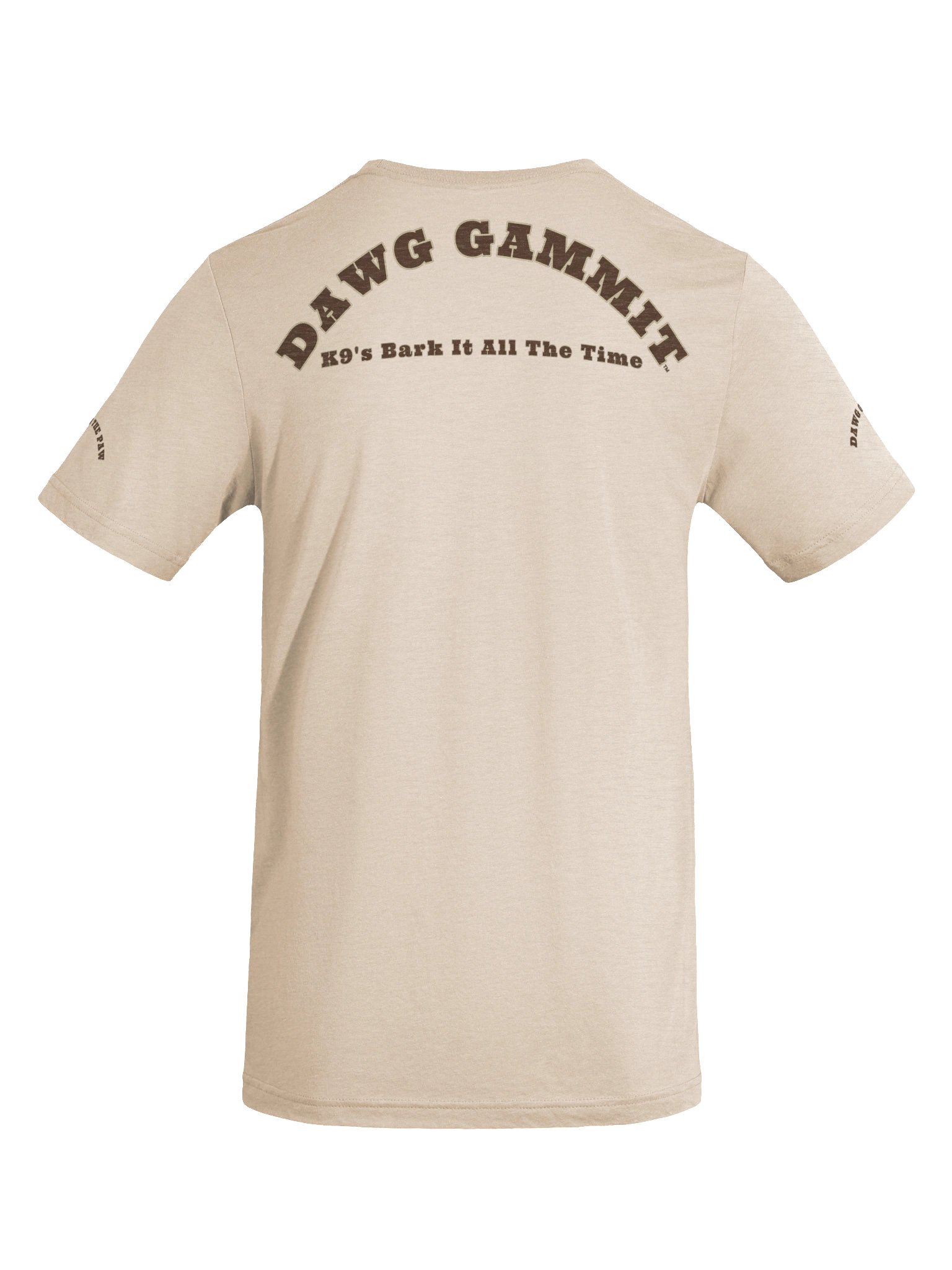 DAWG GAMMIT™ WANTED Bulldawg Triblend T-Shirt product image (3)
