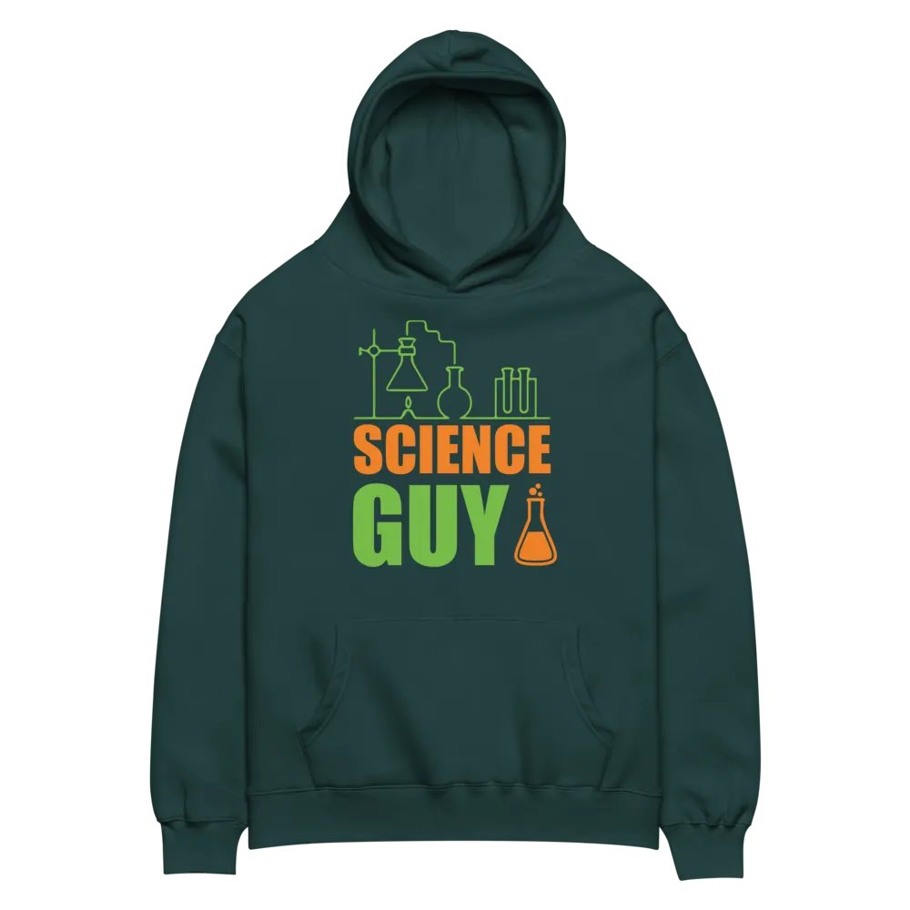 Science Guy AS Colour Unisex Premium Oversized Hoodie – Geeky Style & Maximum Comfort product image (2)