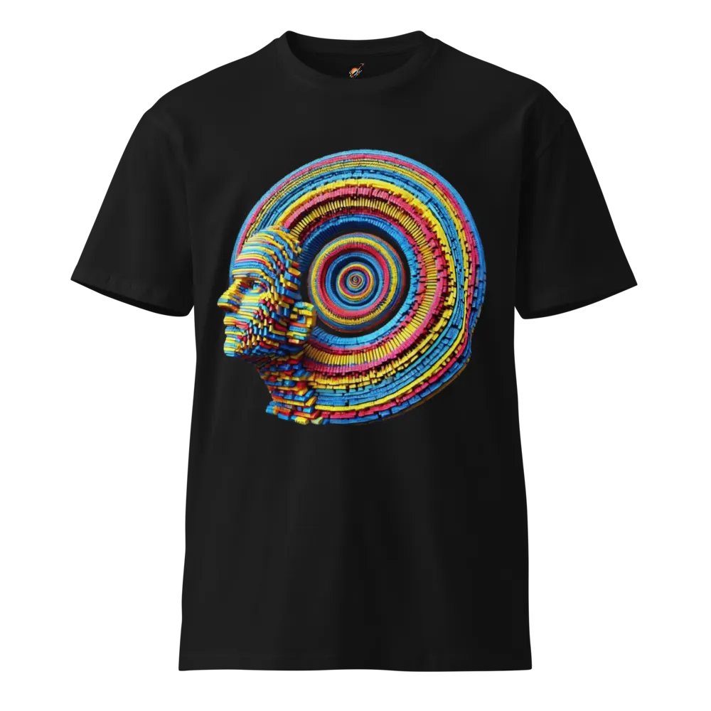 Vibrant Blockhead Unisex T-Shirt product image (1)
