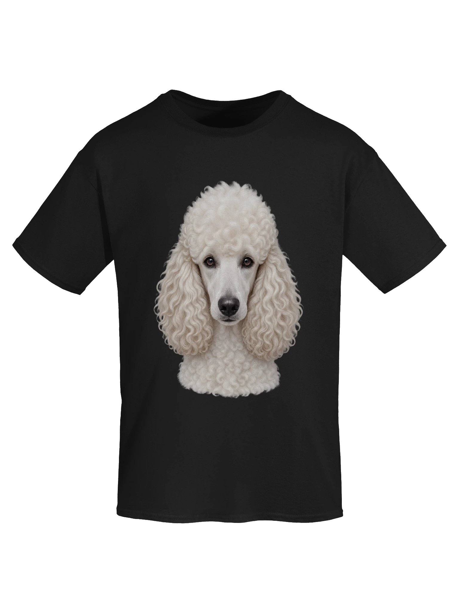 Dog - Poodle (Face) — Unisex Gildan Heavyweight 100% Cotton T-Shirt product image (49)
