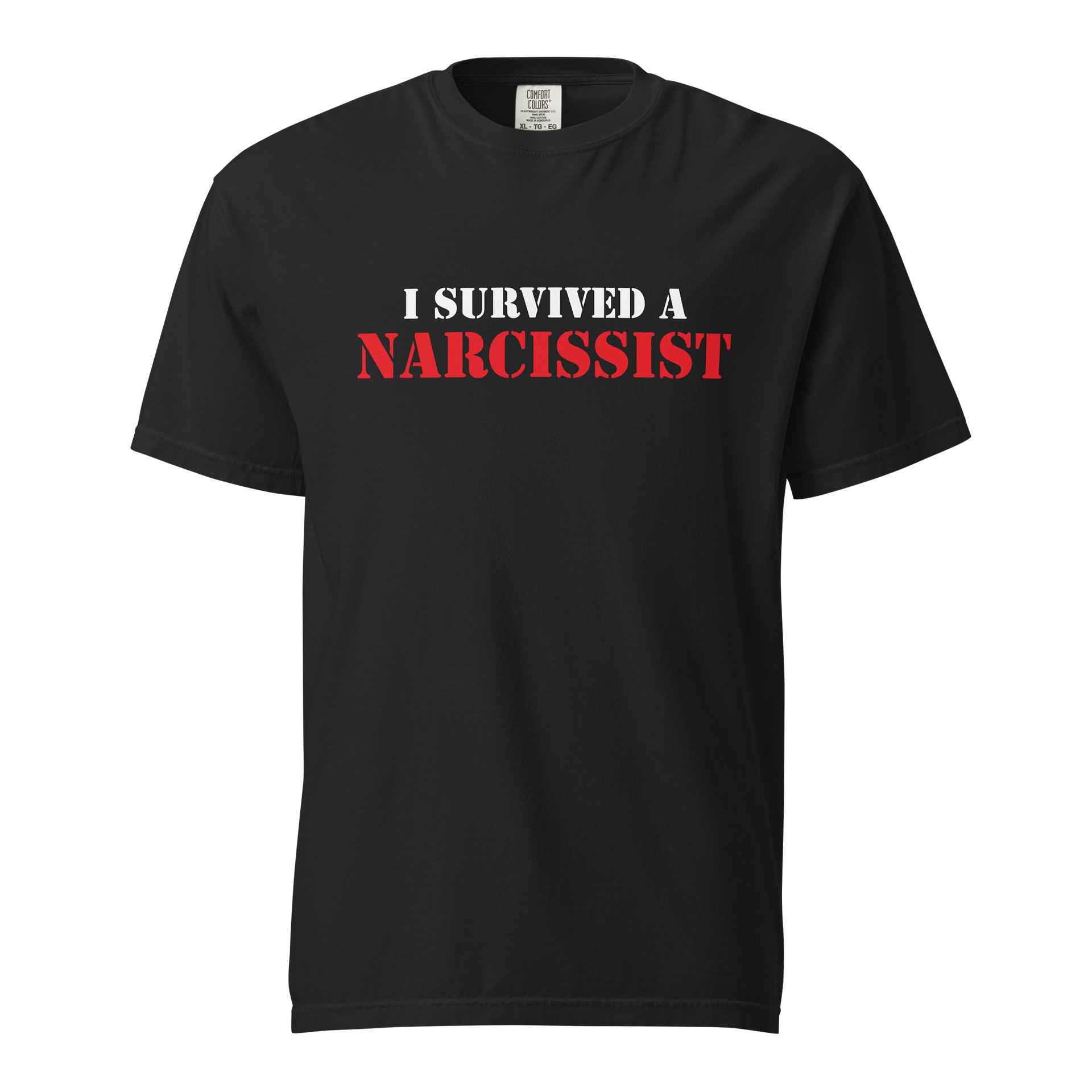I Survived a Narcissist Statement T-Shirt product image (1)