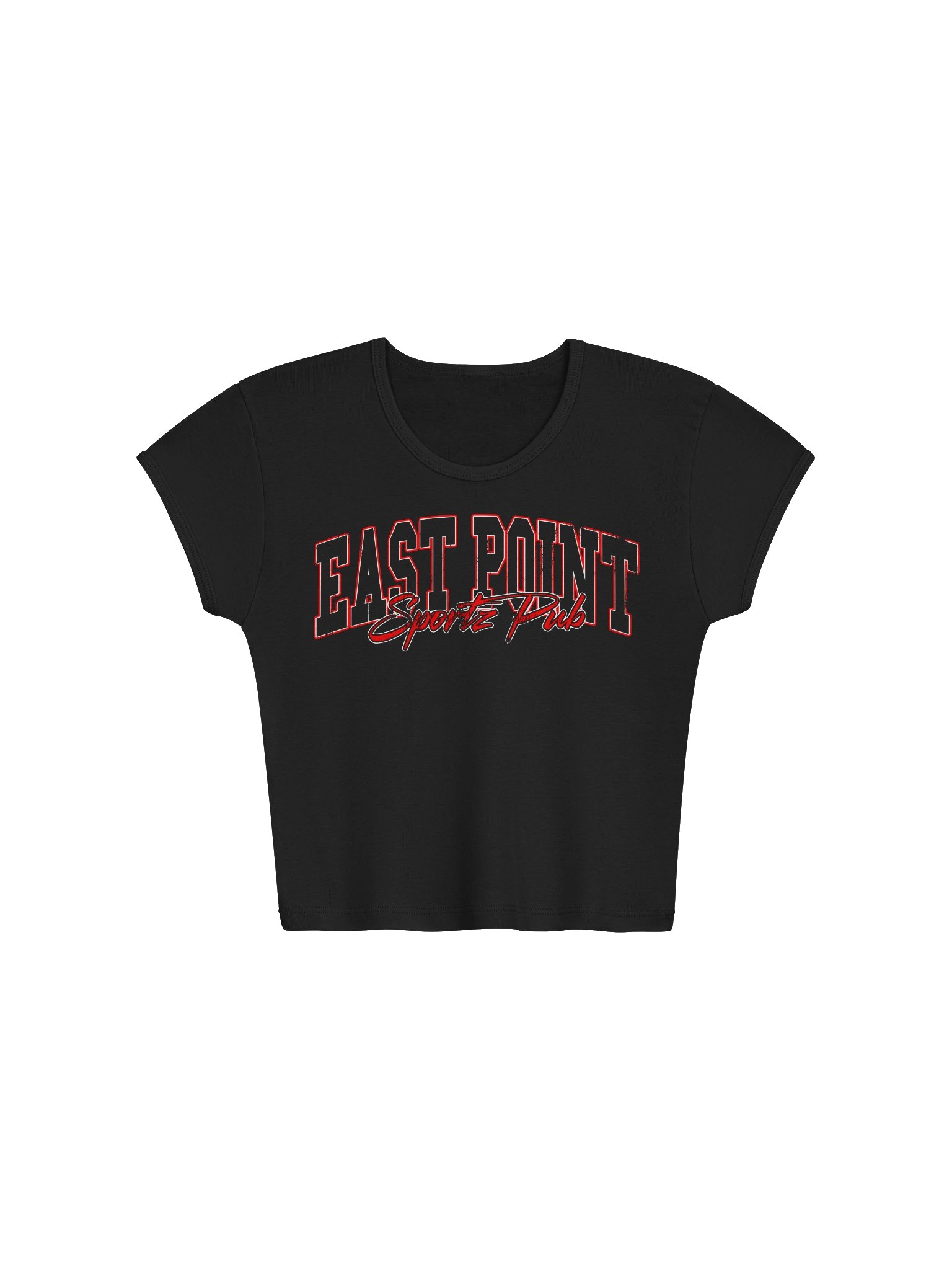 East Point Sportz Pub Logo Baby Tee product image (4)