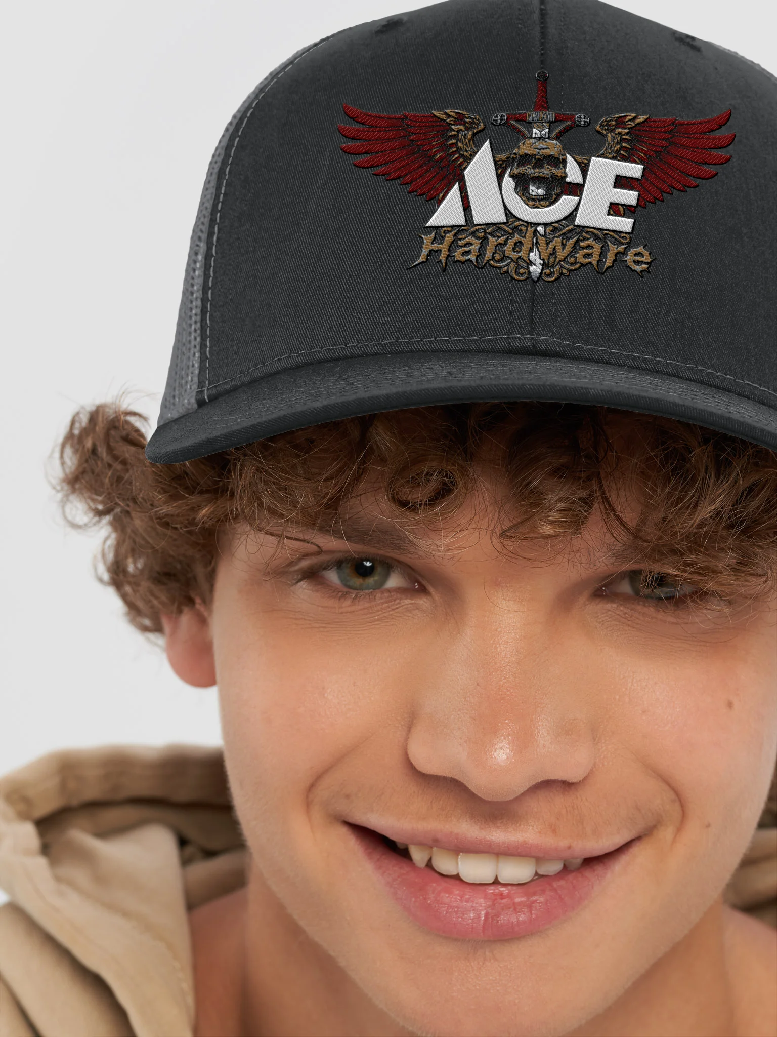 "ACE" RED WINGZ CAP product image (16)