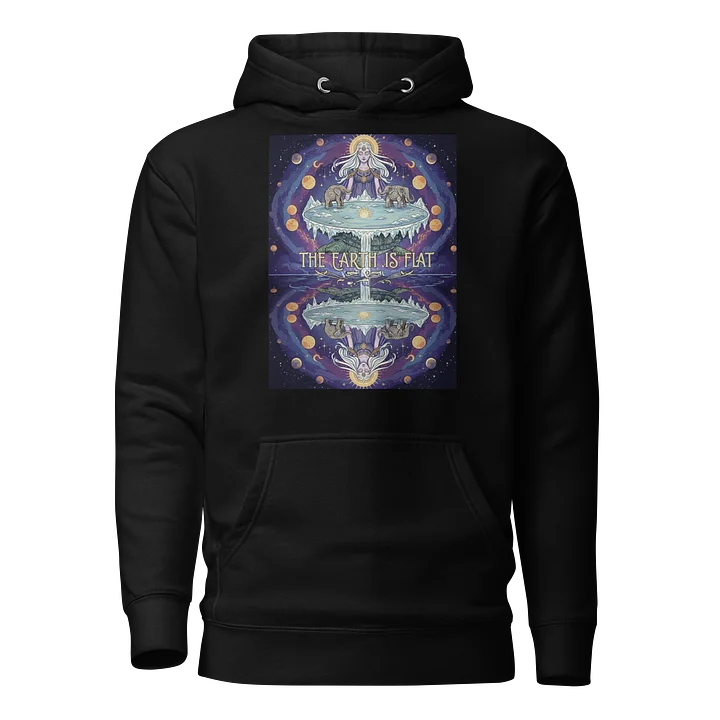 Celestial Flat Earth Unisex Hoodie product image (1)
