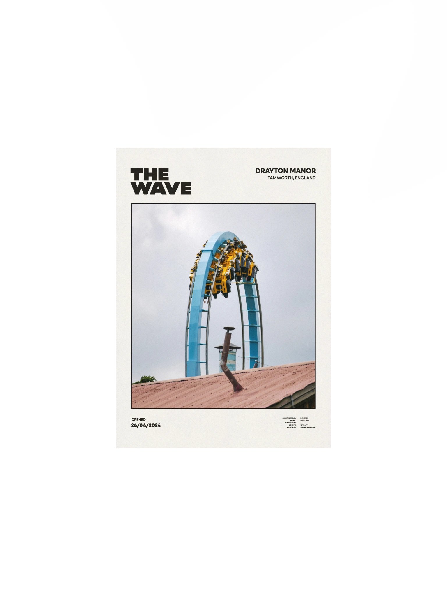 The Wave Loop Premium Poster product image (1)