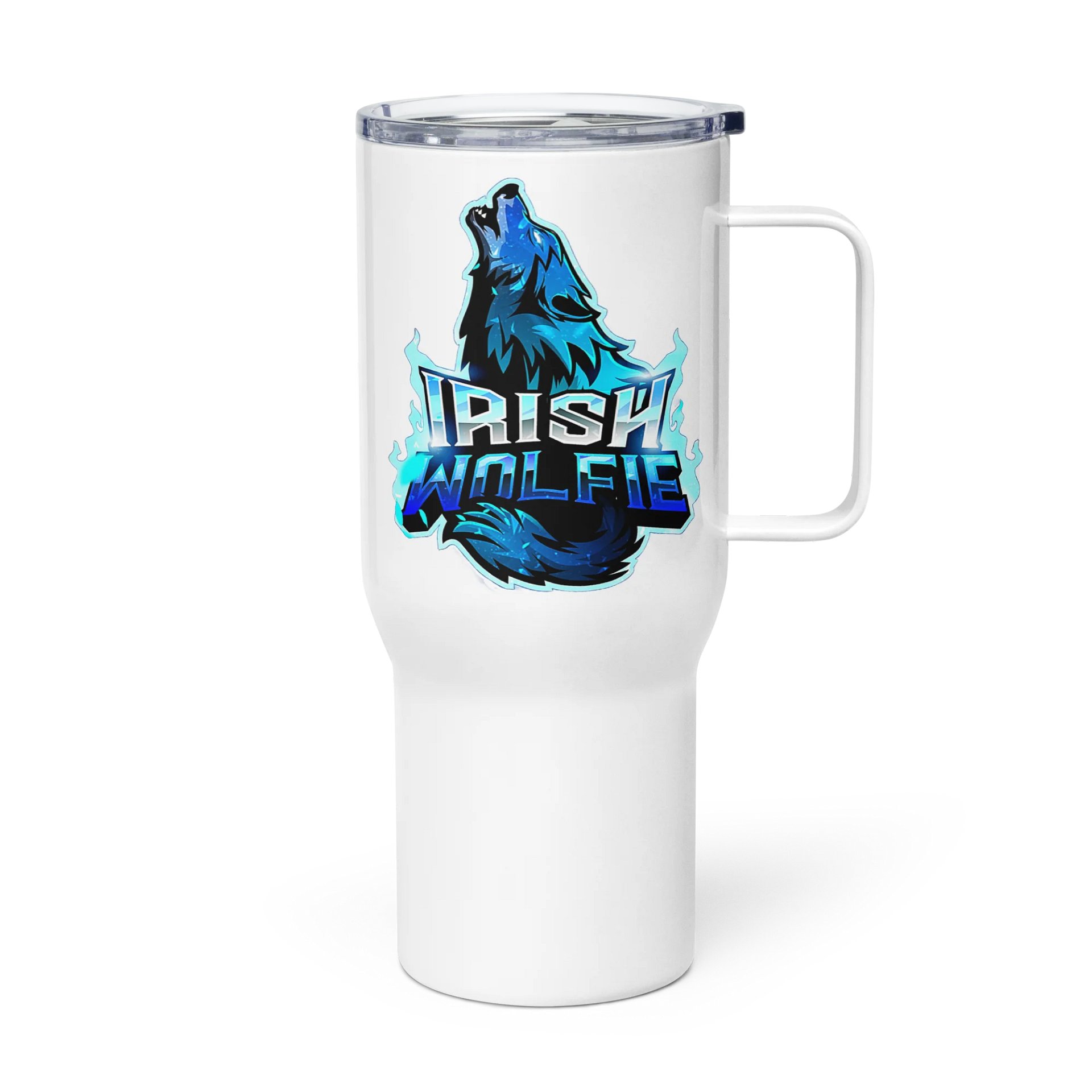 Official Irish Wolfie Steel Travel Mug product image (4)