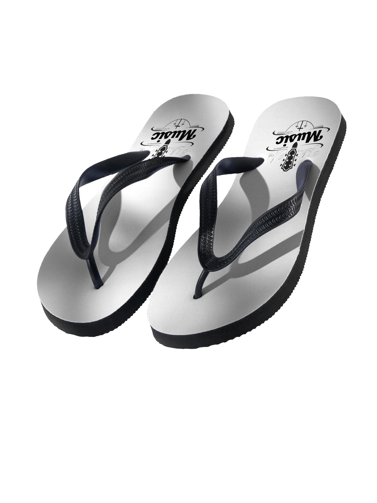 Joshua Clark Music Logo Flip-Flops product image (1)