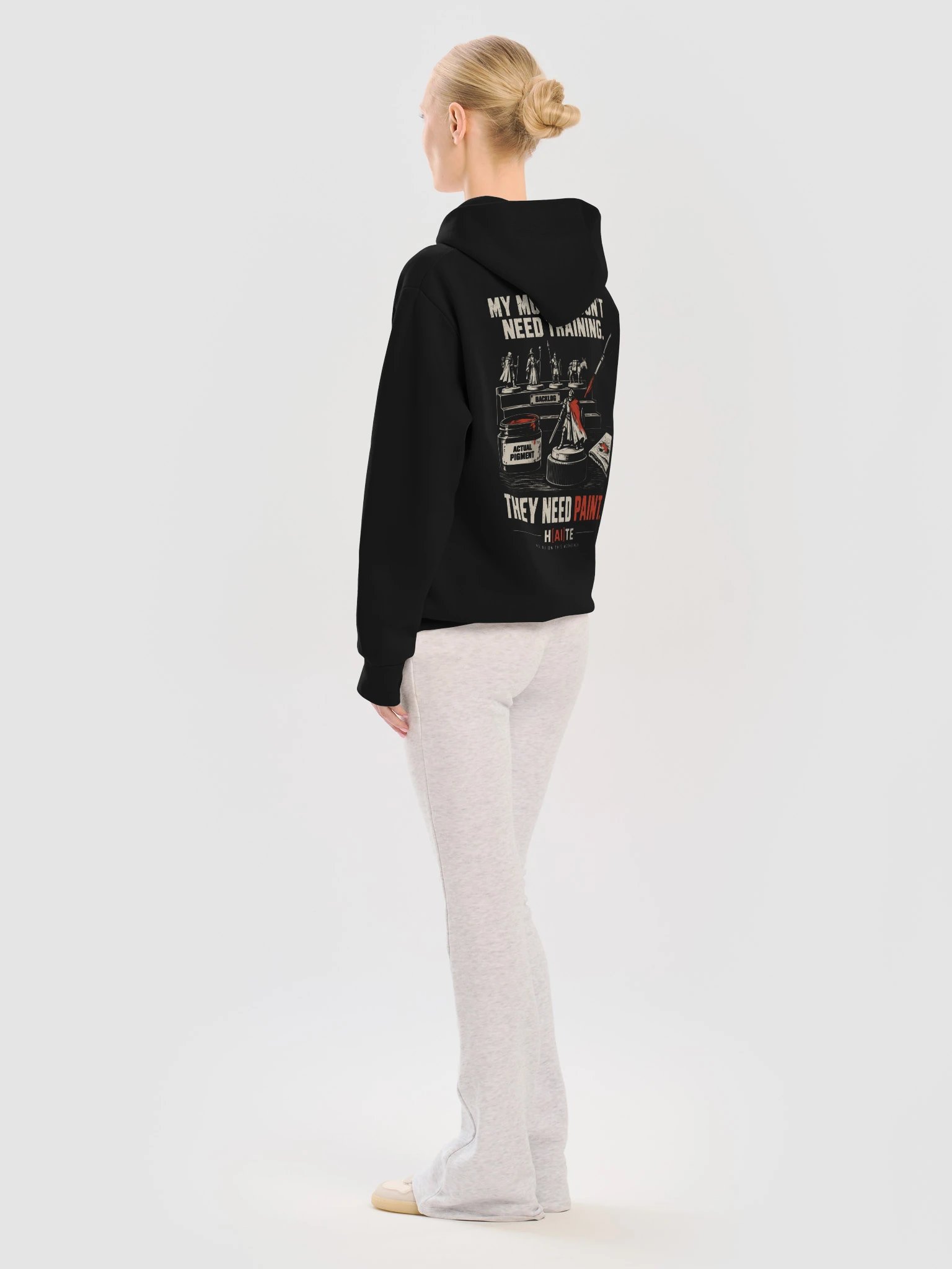 MY MODELS DON’T NEED TRAINING | Pullover Hoodie product image (8)