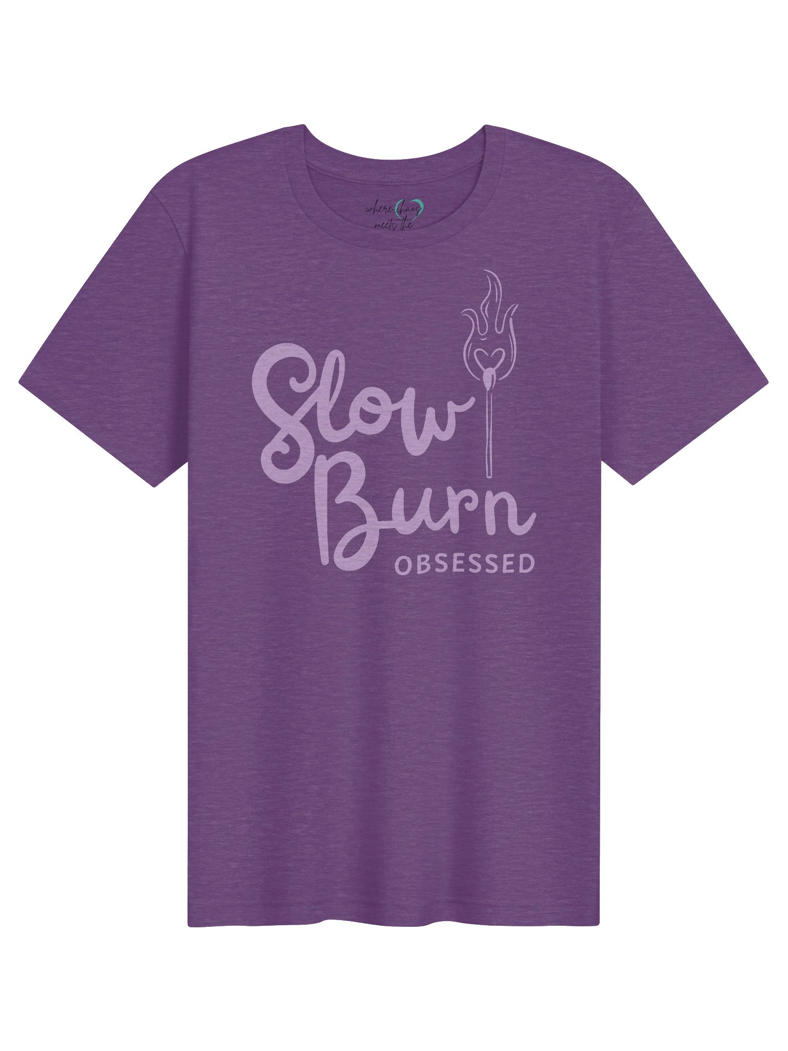 Slow Burn Obsessed | Heathered Purple Perfection product image (1)