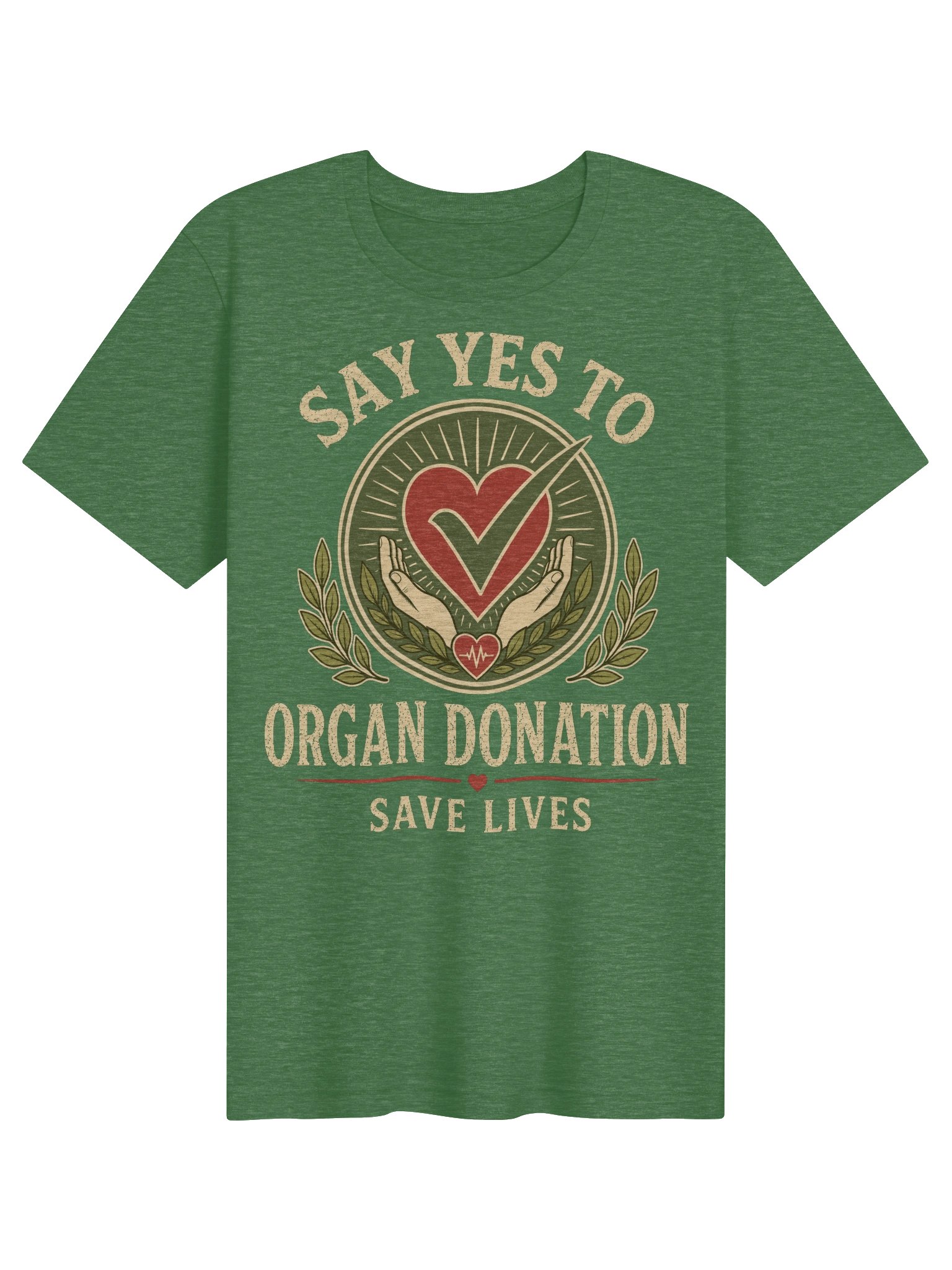 Say Yes To Organ Donation. T-Shirt product image (21)