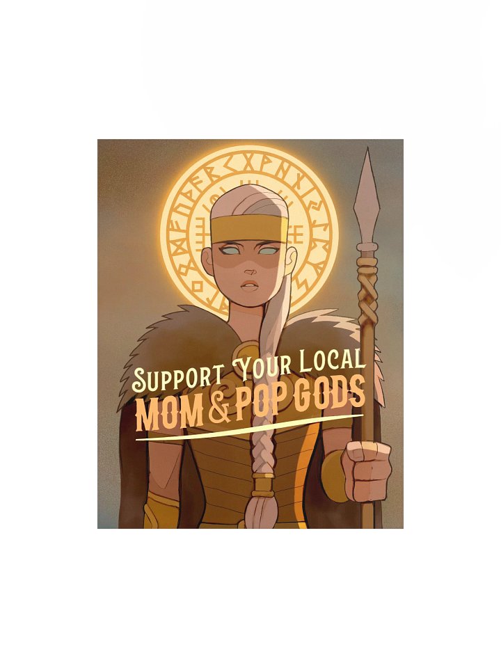 Mom & Pop Gods Matte Poster product image (1)