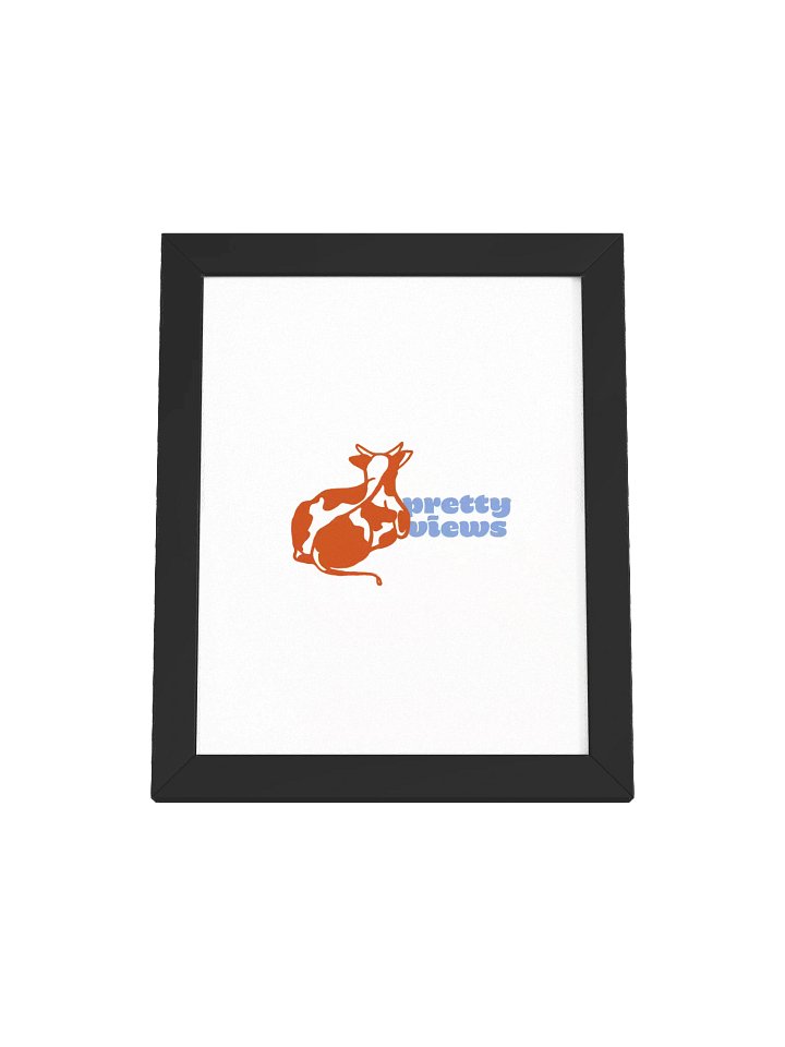 pretty views - Framed Poster product image (1)