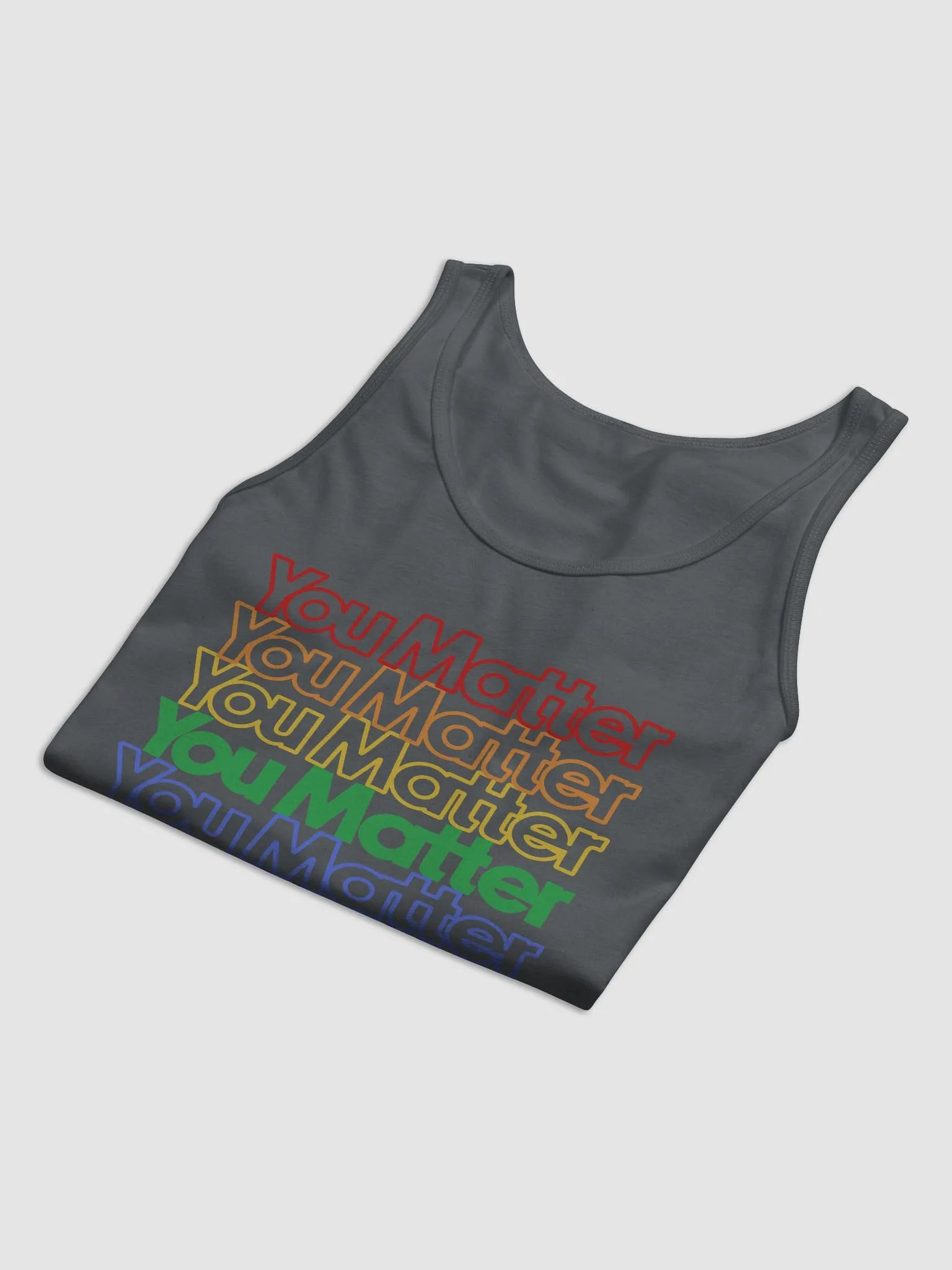You Matter Fade (Pride) Tank Top (small shoulders) product image (15)