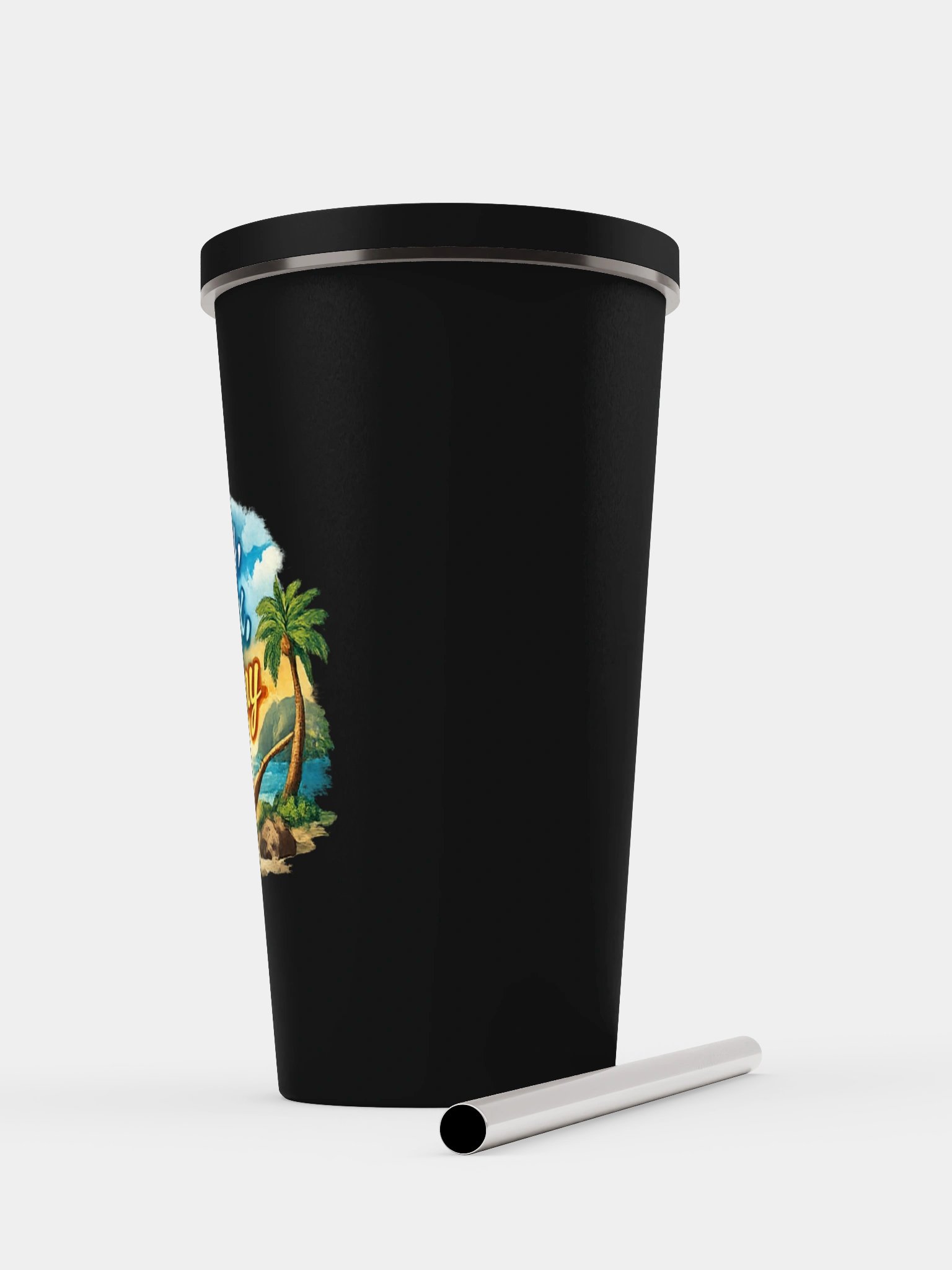 Pray, Relax & Play Insulated Tumbler with Straw product image (5)