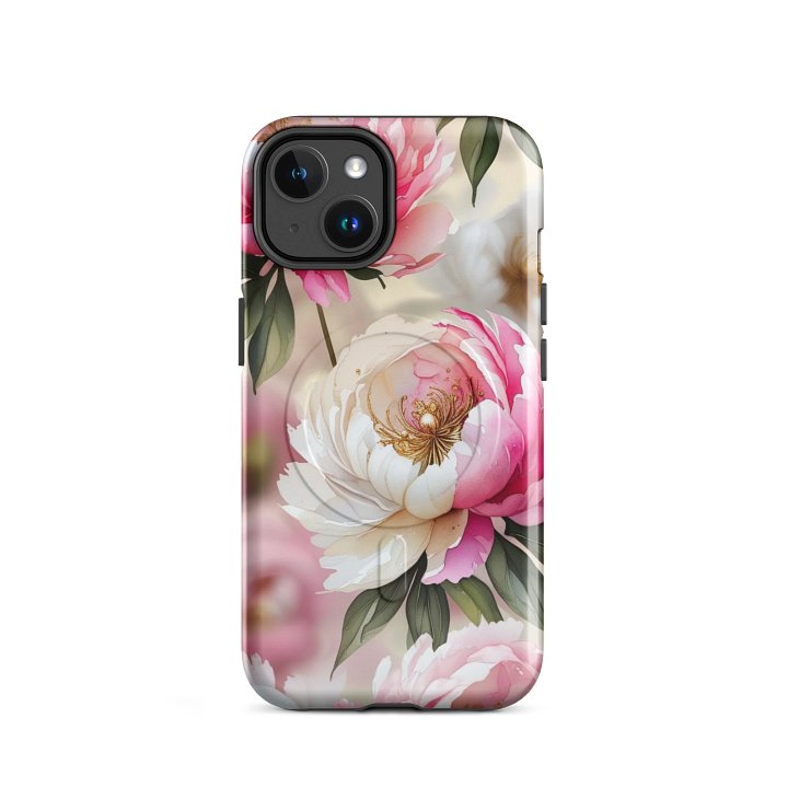 Blooming Petals Tough Magnetic MagSafe® iPhone® 14, 15, 16, 17, Pro, Pro Max, Plus cases. product image (2)