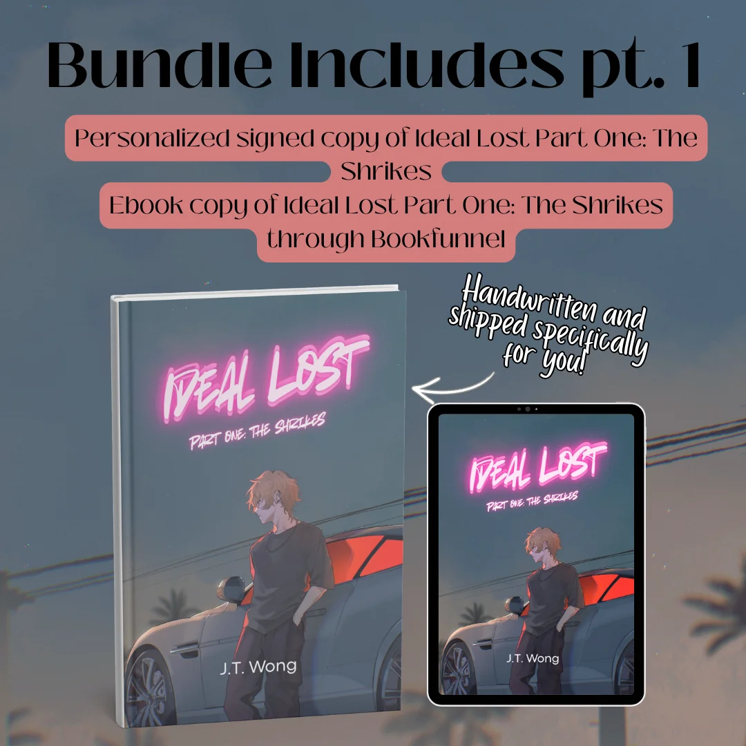 PREORDER SPECIAL: Ideal Lost Part One: The Shrikes personalized signed copy + extras product image (2)