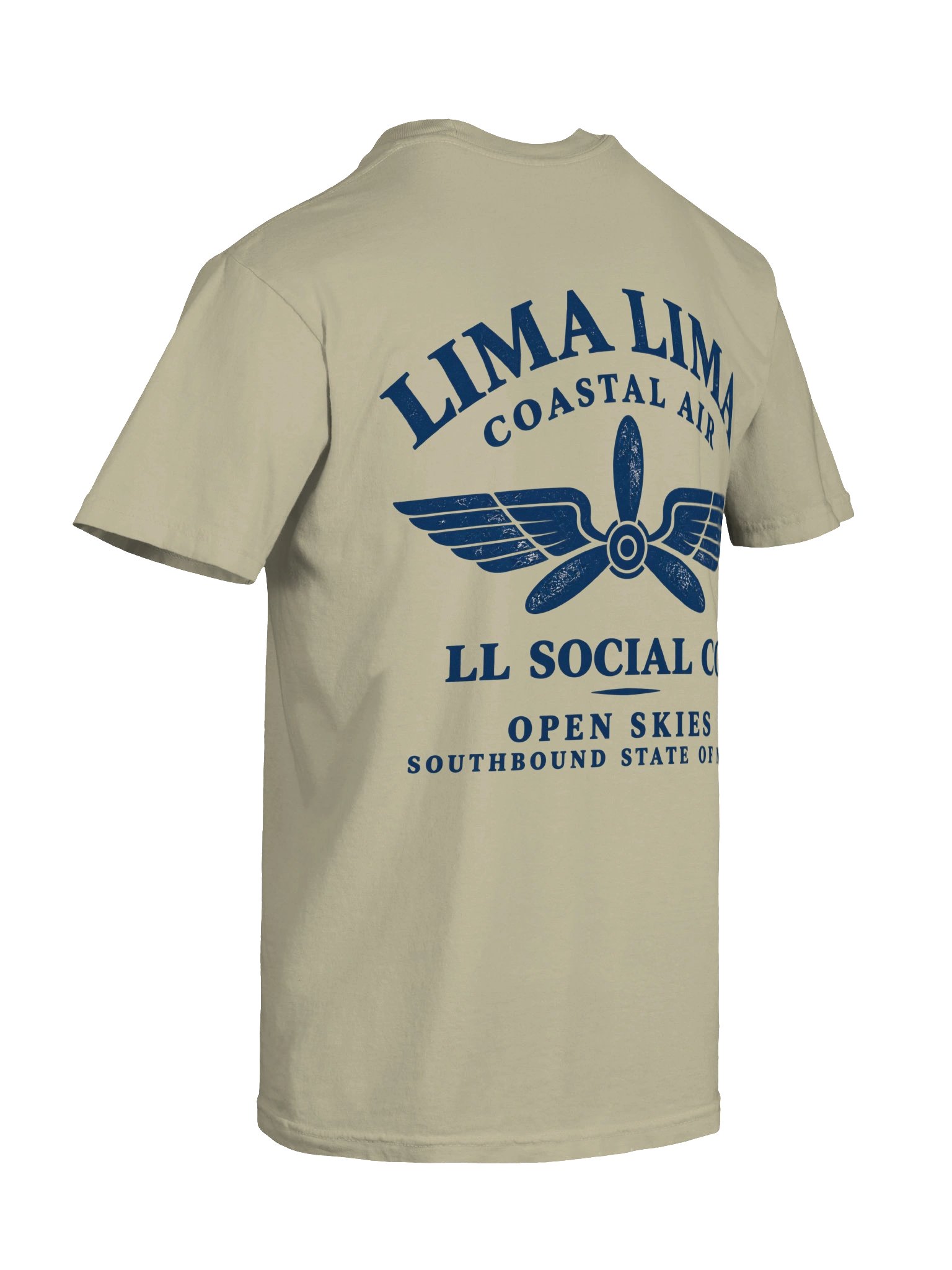LL Social Co. Lima Lima Tee — Coastal Air product image (98)