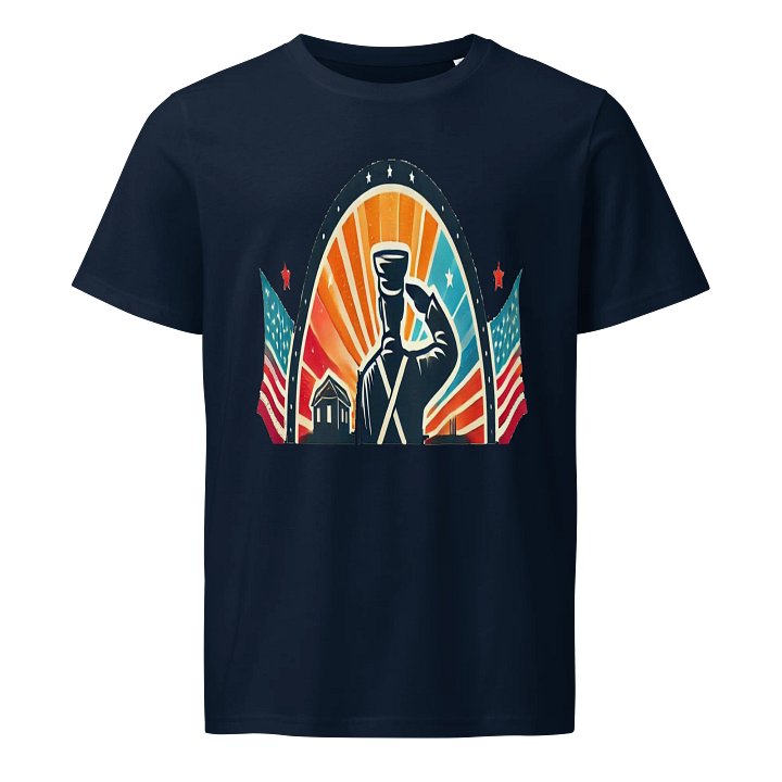 Salute to Freedom Organic T-Shirt product image (1)