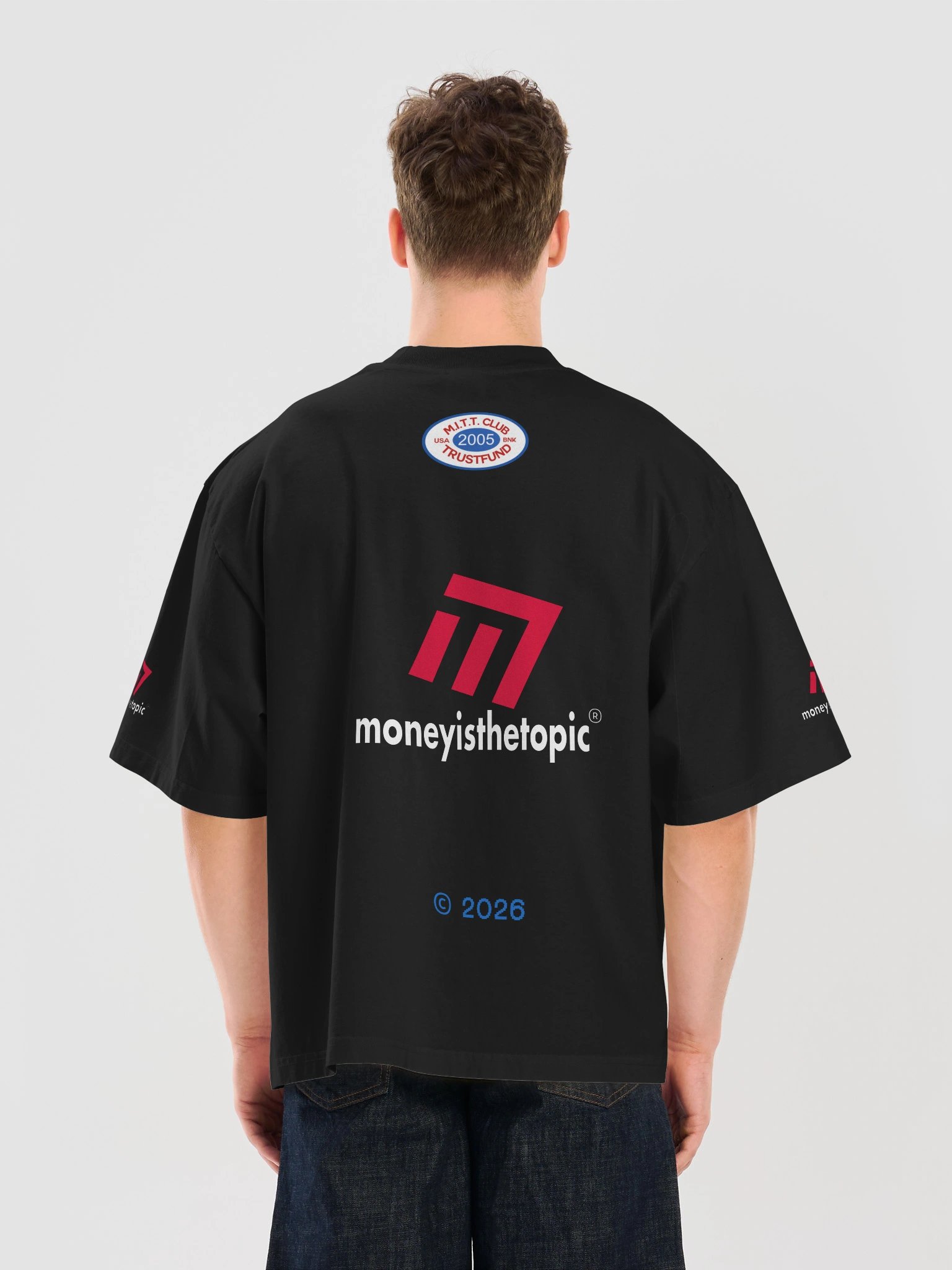 MITT Logo Cropped Oversized SS Tee UNISEX product image (6)