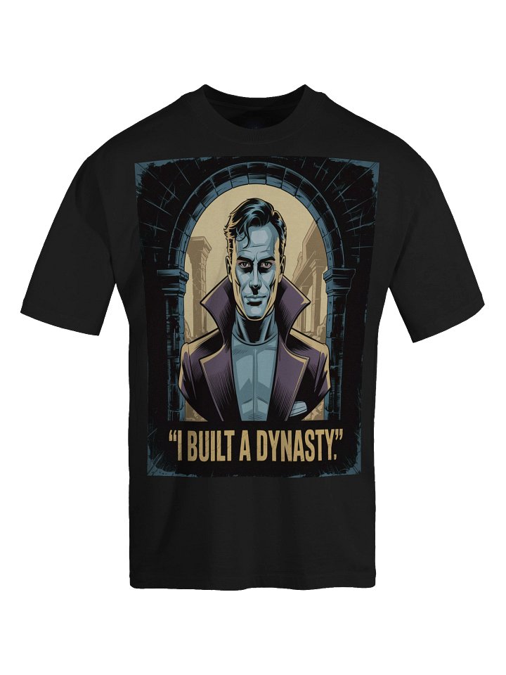 I Built a Dynasty: Ozymandias Inspired Oversized Faded T-Shirt product image (1)