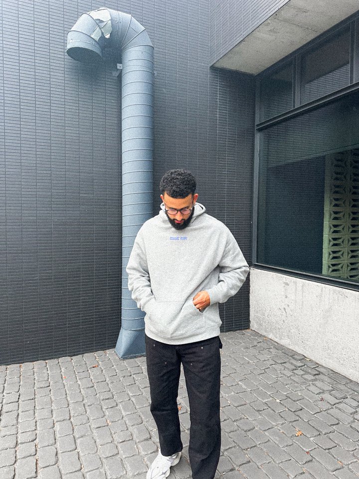 Make Me Well, Mark 5:34 Hoodie (Blue) product image (1)