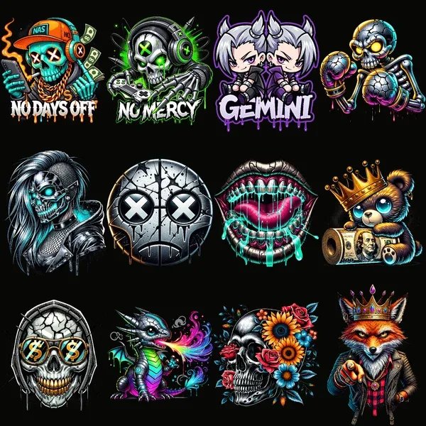 400+ Premium Streetwear Graphics Pack product image (4)