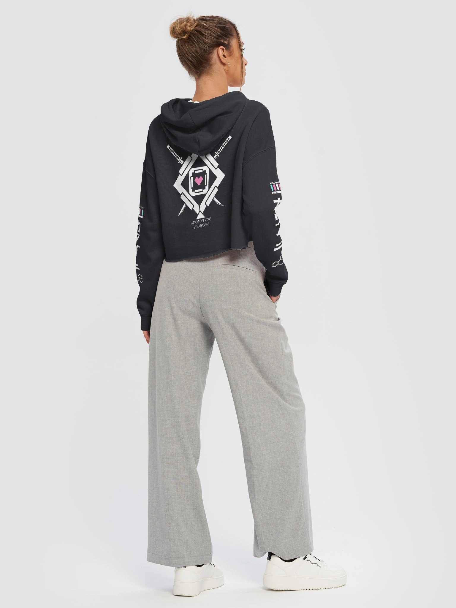 TAF PROTO-TYPE / 2.10.68.42 / CROPPED HOODIE product image (5)