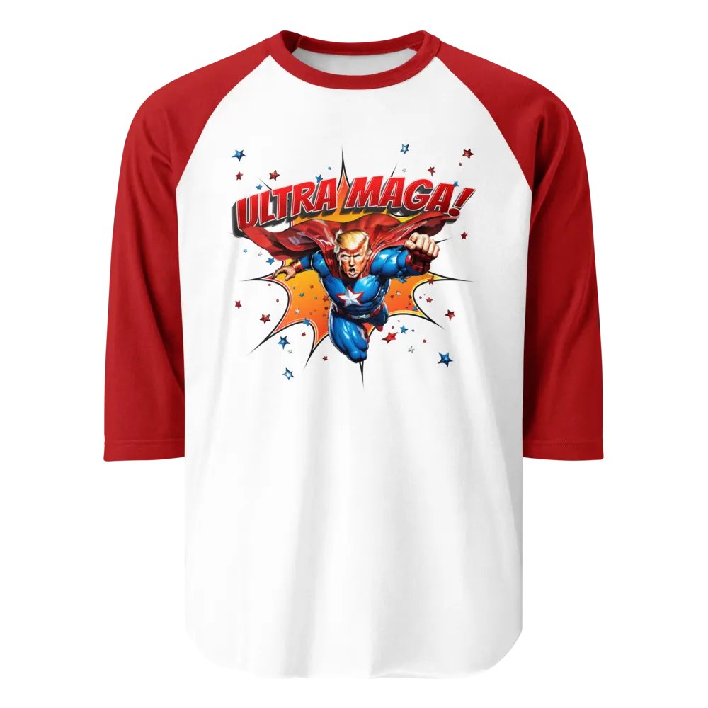 Ultra MAGA! - Unisex Jersey Raglan Tee product image (1)