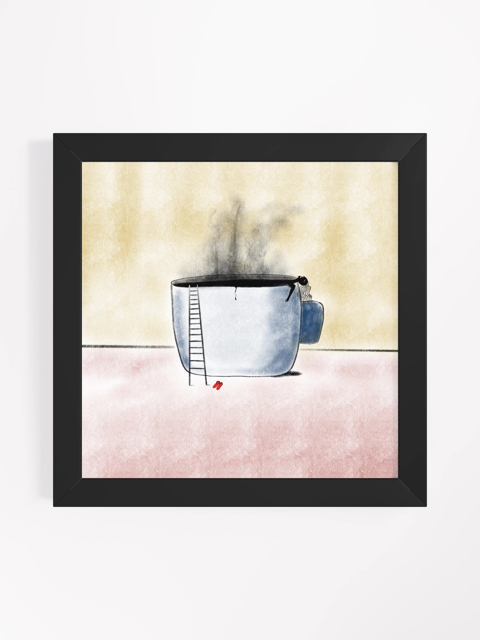 Coffee Bath (Framed Print) product image (1)