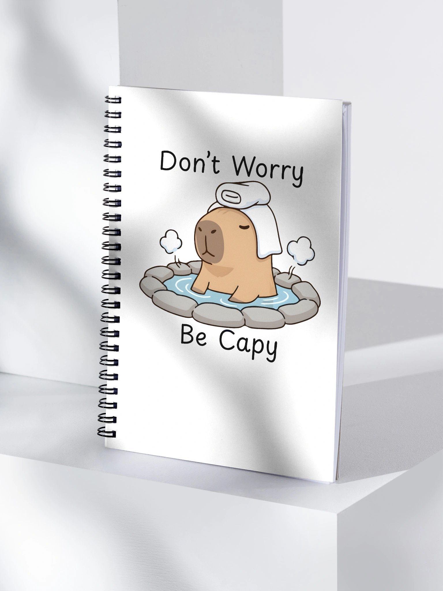 Don't Worry Be Capy Notebook product image (4)