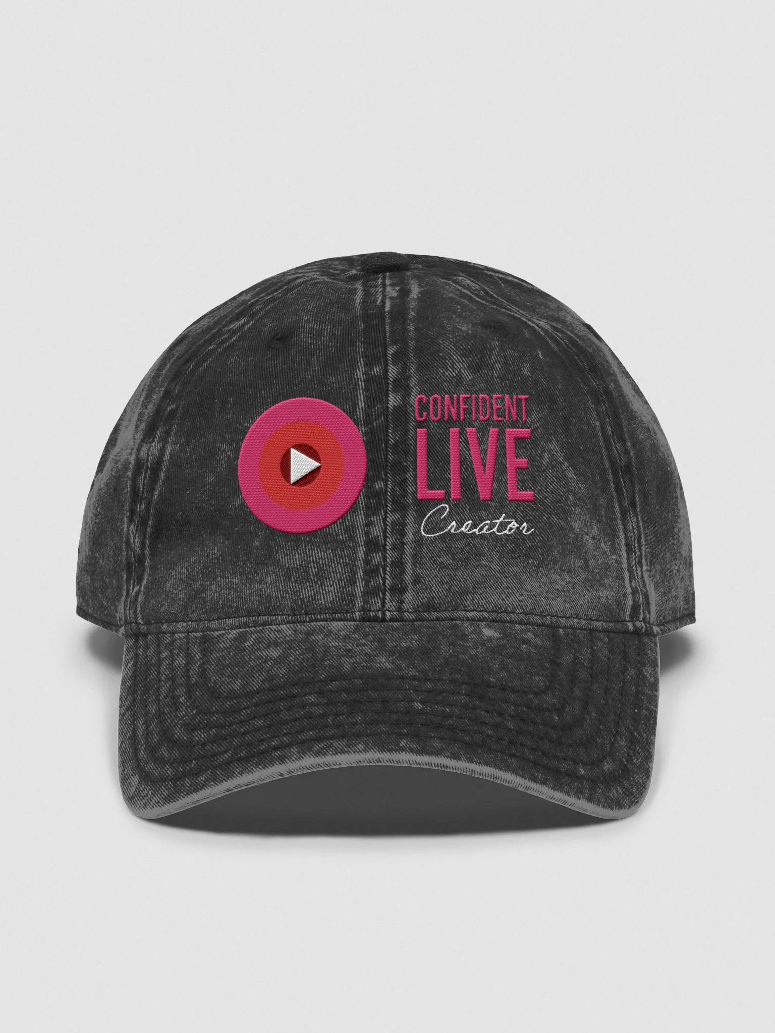 Confident Live Creator Vintage Cap product image (1)