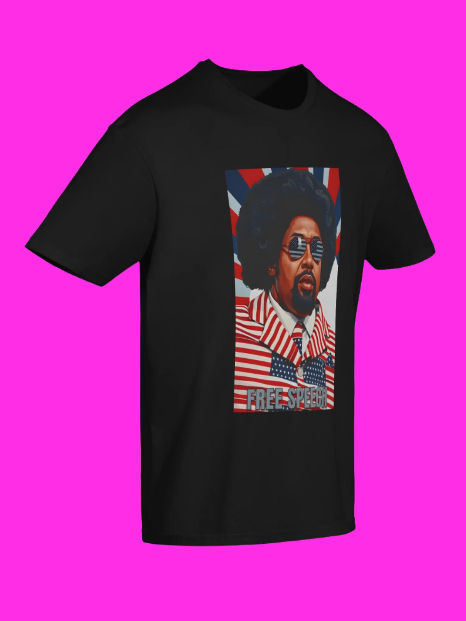 Aftoman Free Speech T-Shirt product image (116)