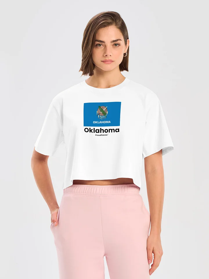 Oklahoma Women's Classic Crop Tee product image (1)