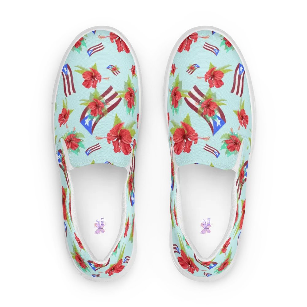 Puerto Rican Pride Slip-Ons product image (4)