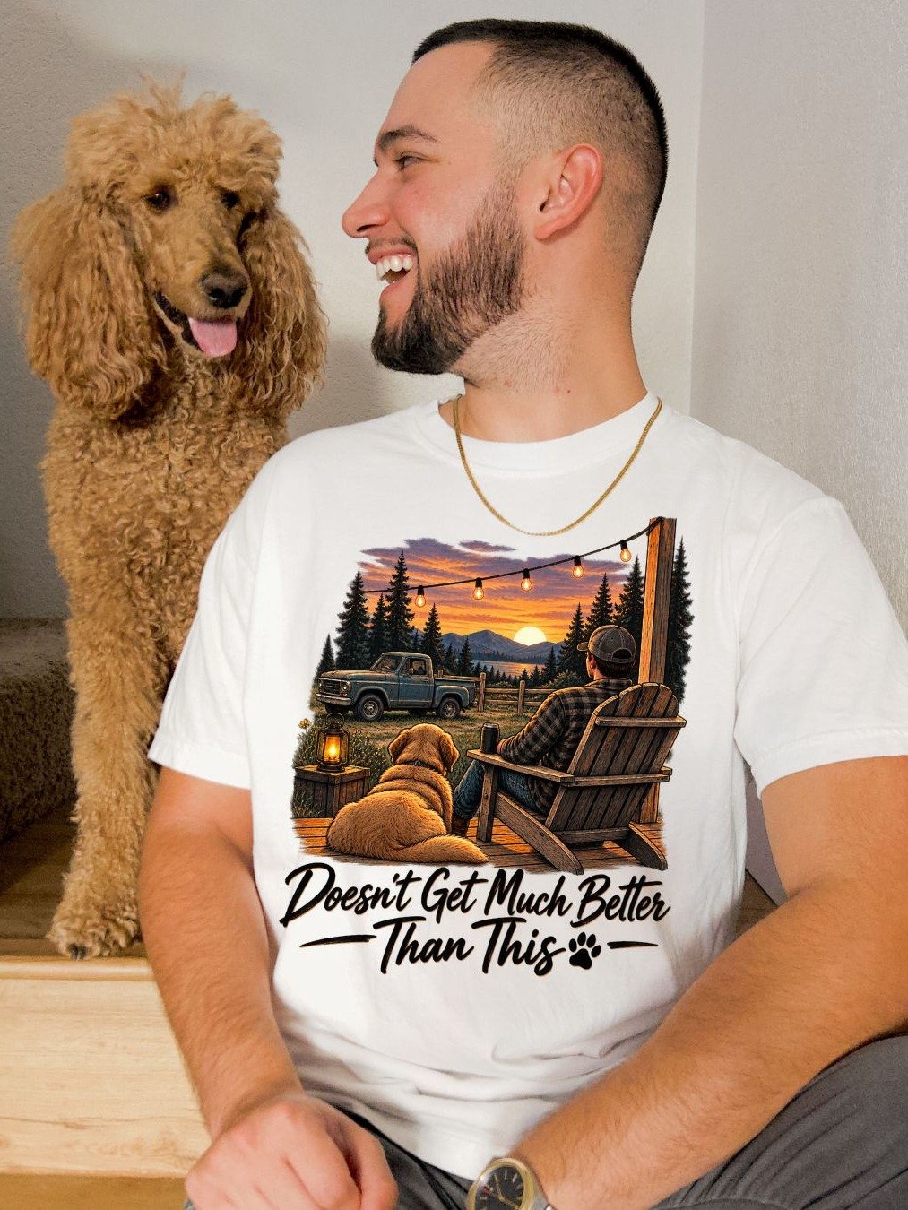 Doesn’t Get Much Better Than This Dog Lover Tee product image (73)