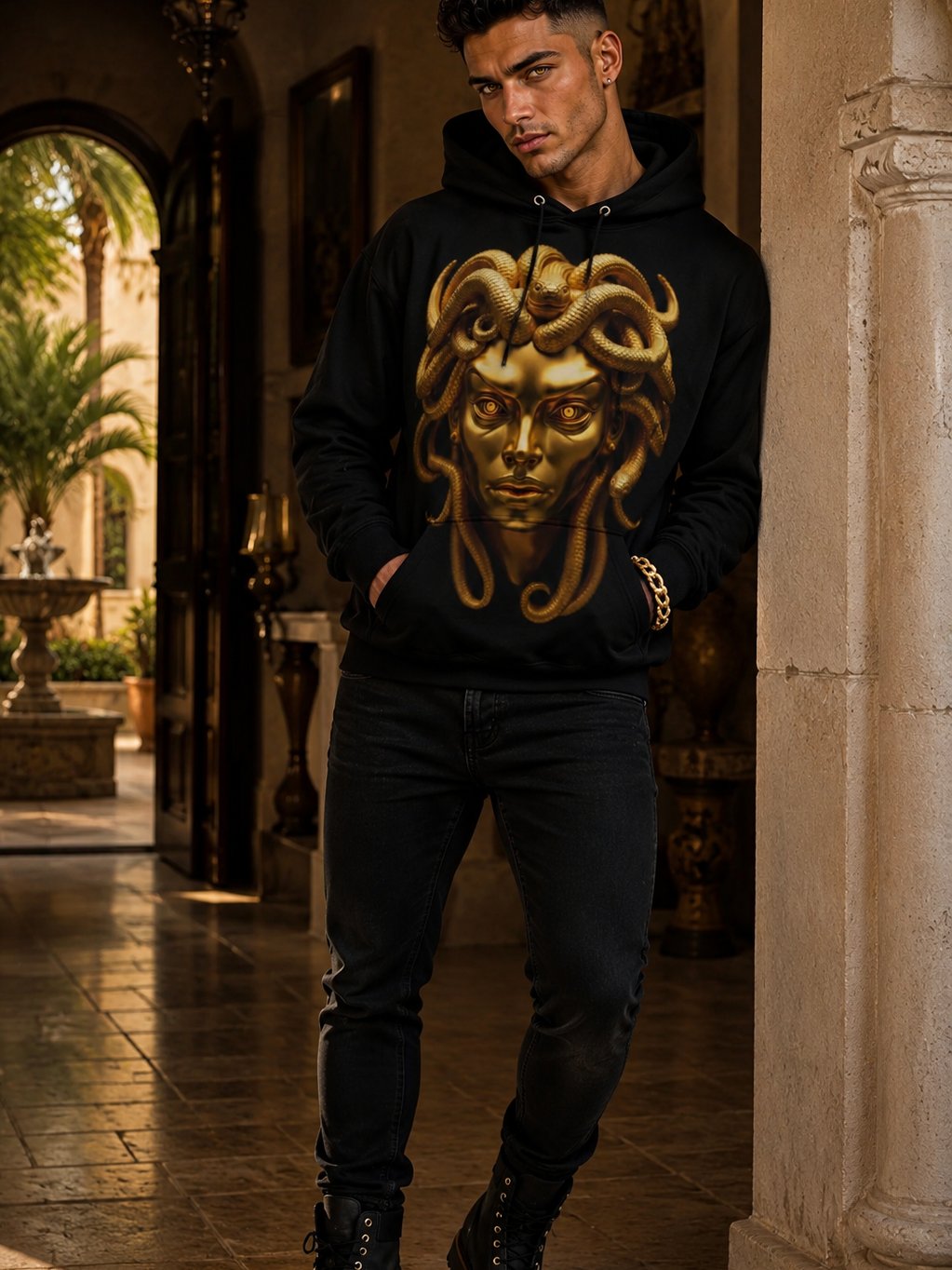 Gaze of the Golden Serpent Hoodie product image (3)