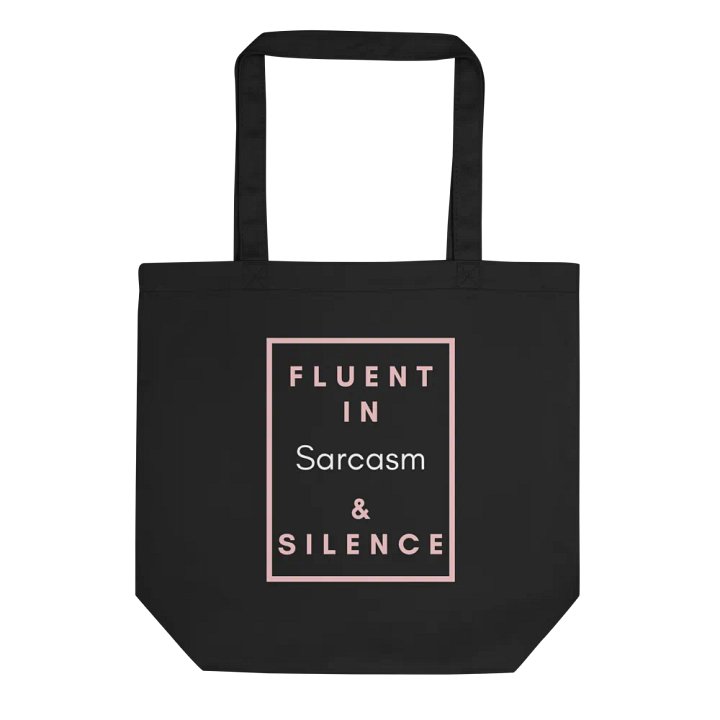 Sarcastic Silence Eco Tote product image (1)