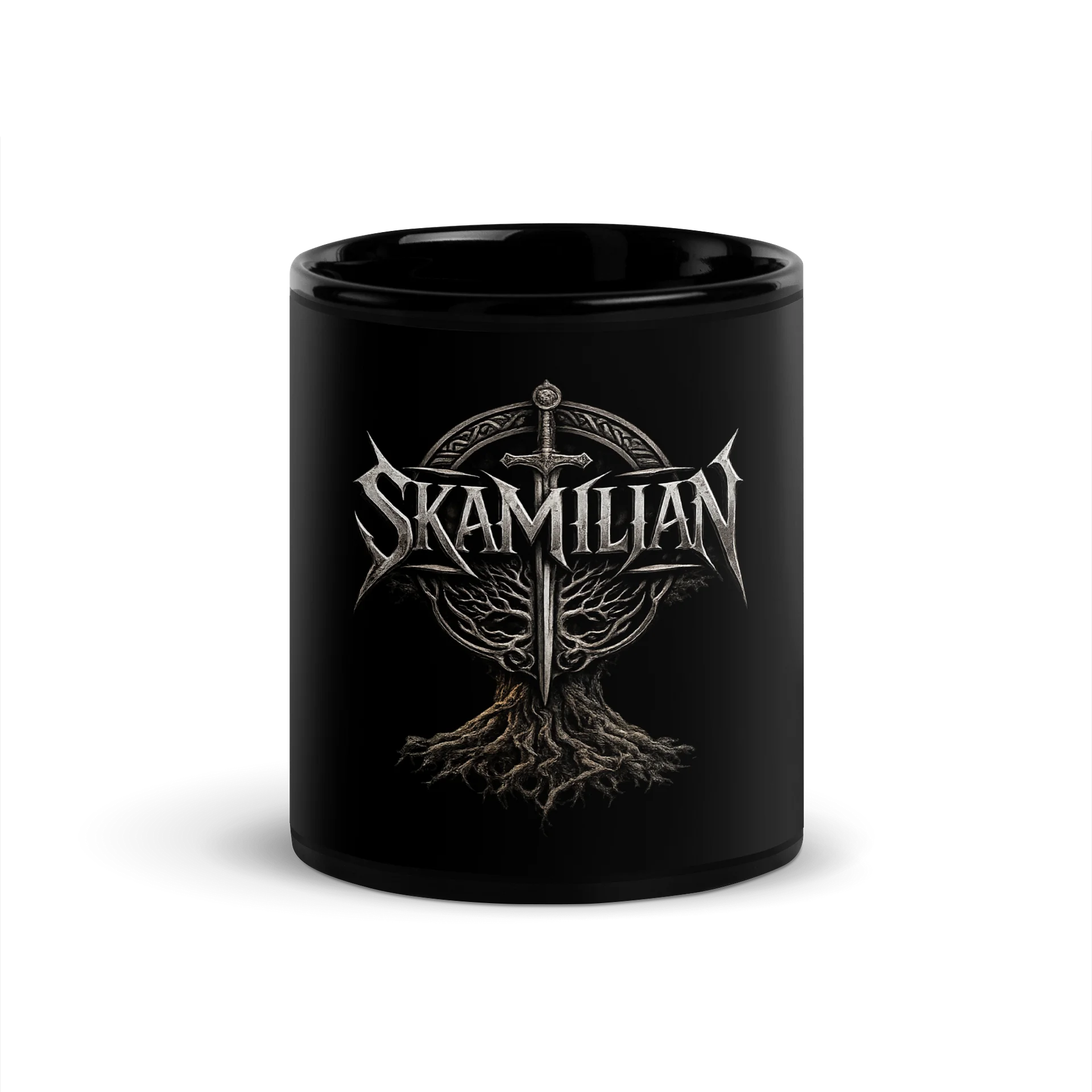 Skamilian Logo with Roots – Official Mug product image (4)