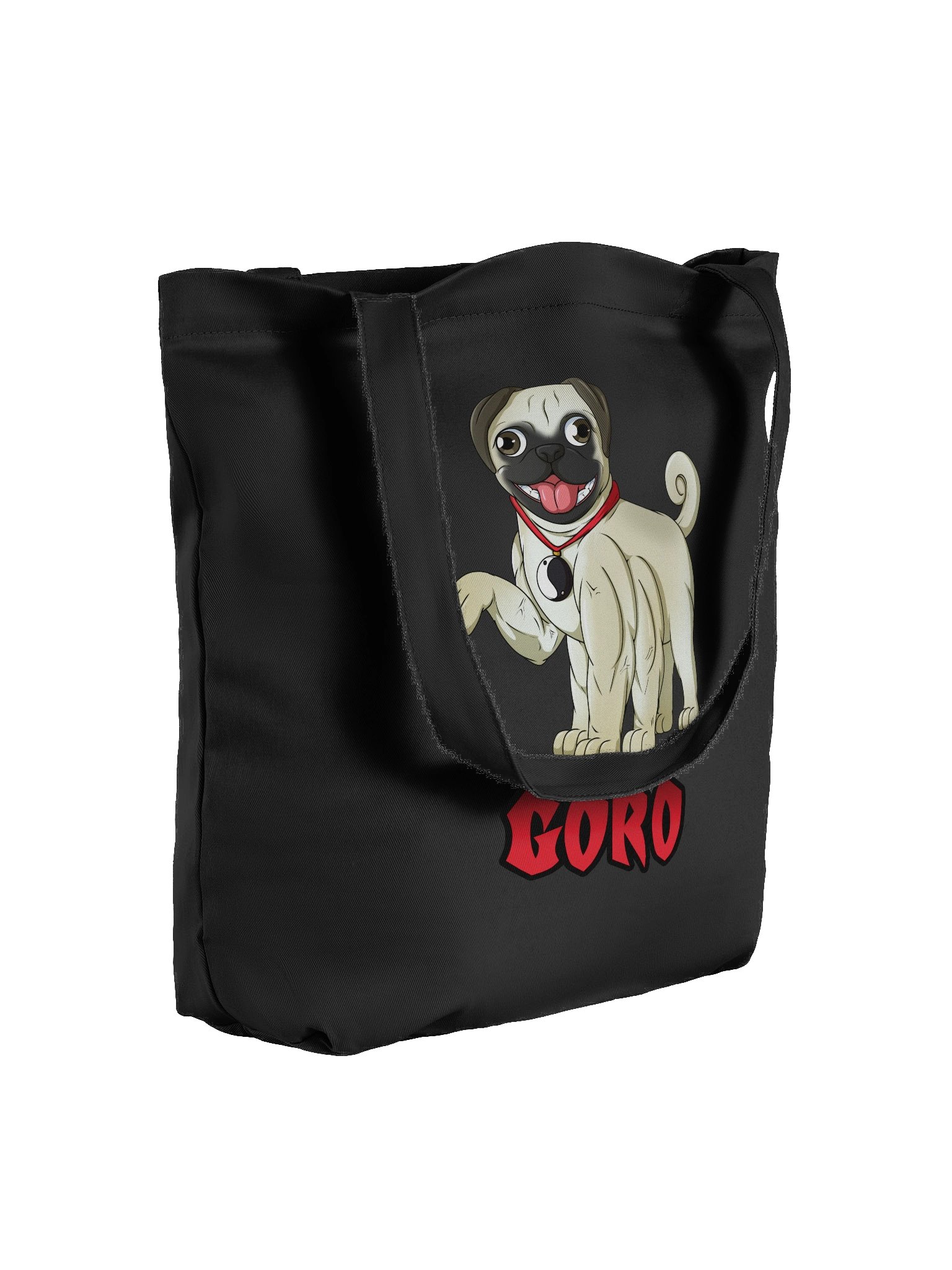 Goro the Pug Tote Bag product image (4)