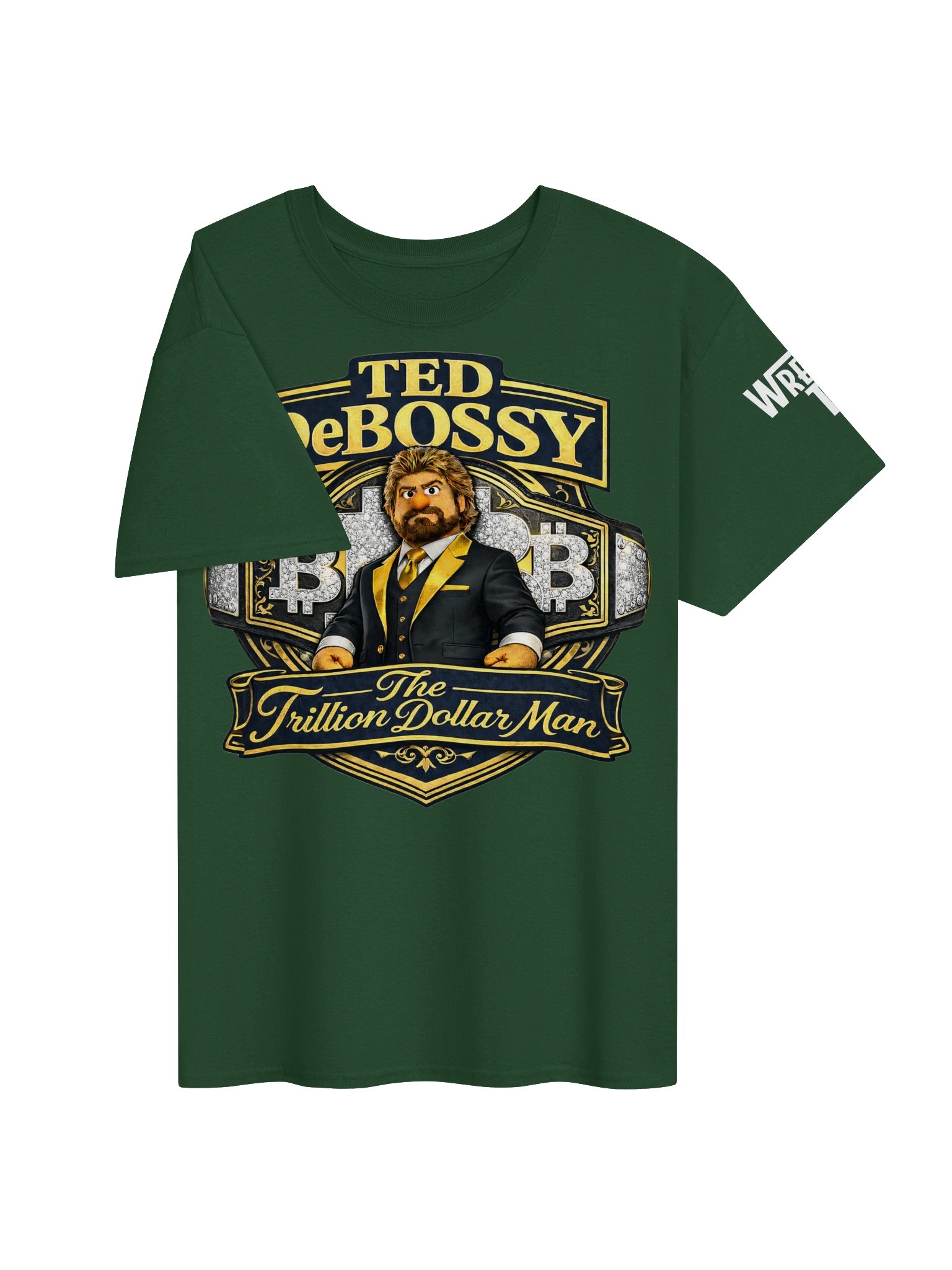 The Trillion Dollar Man Ted Debossy Tee V2 w/Sleeve & Back print product image (4)