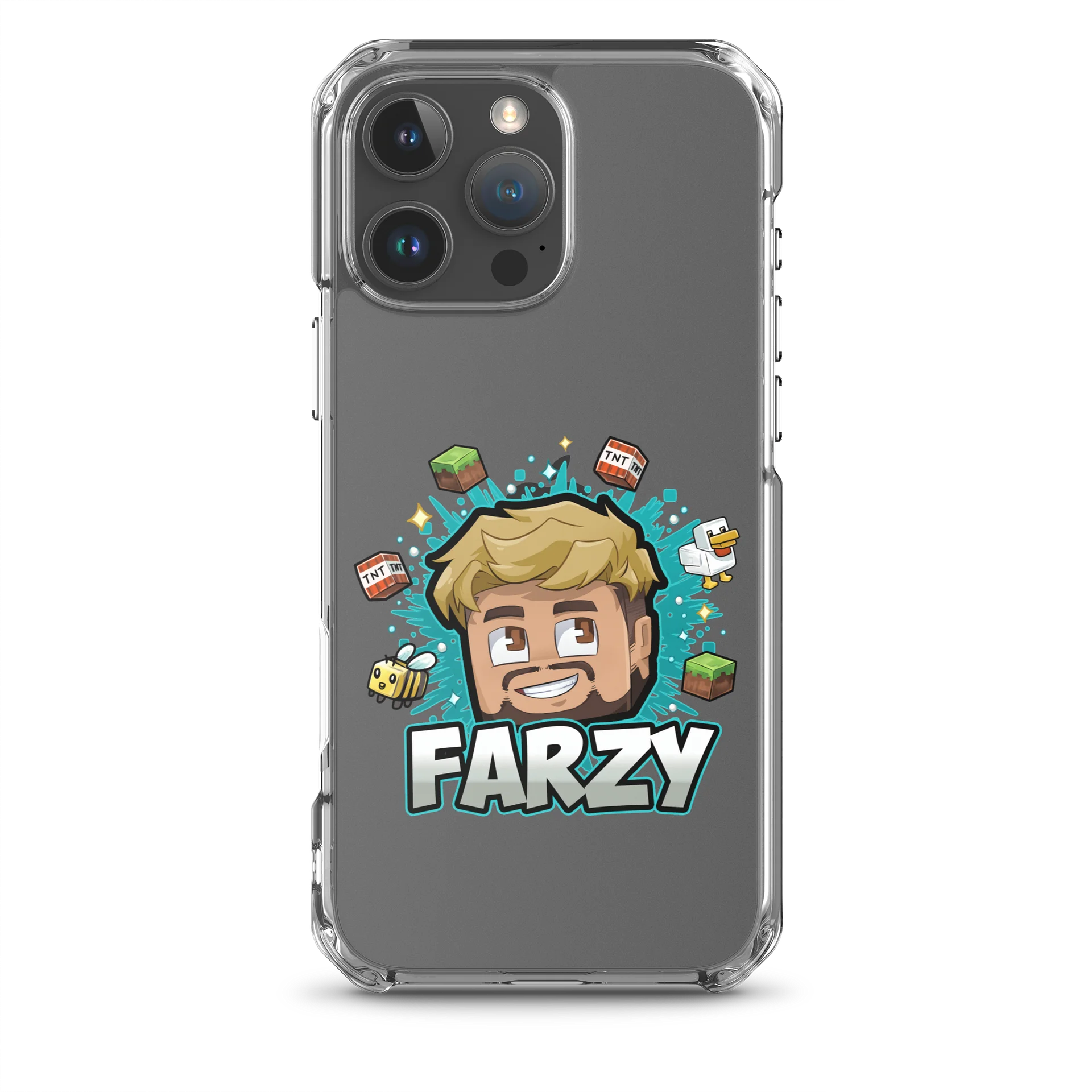 Farzy Splash! Clear iPhone® Case alternate product image