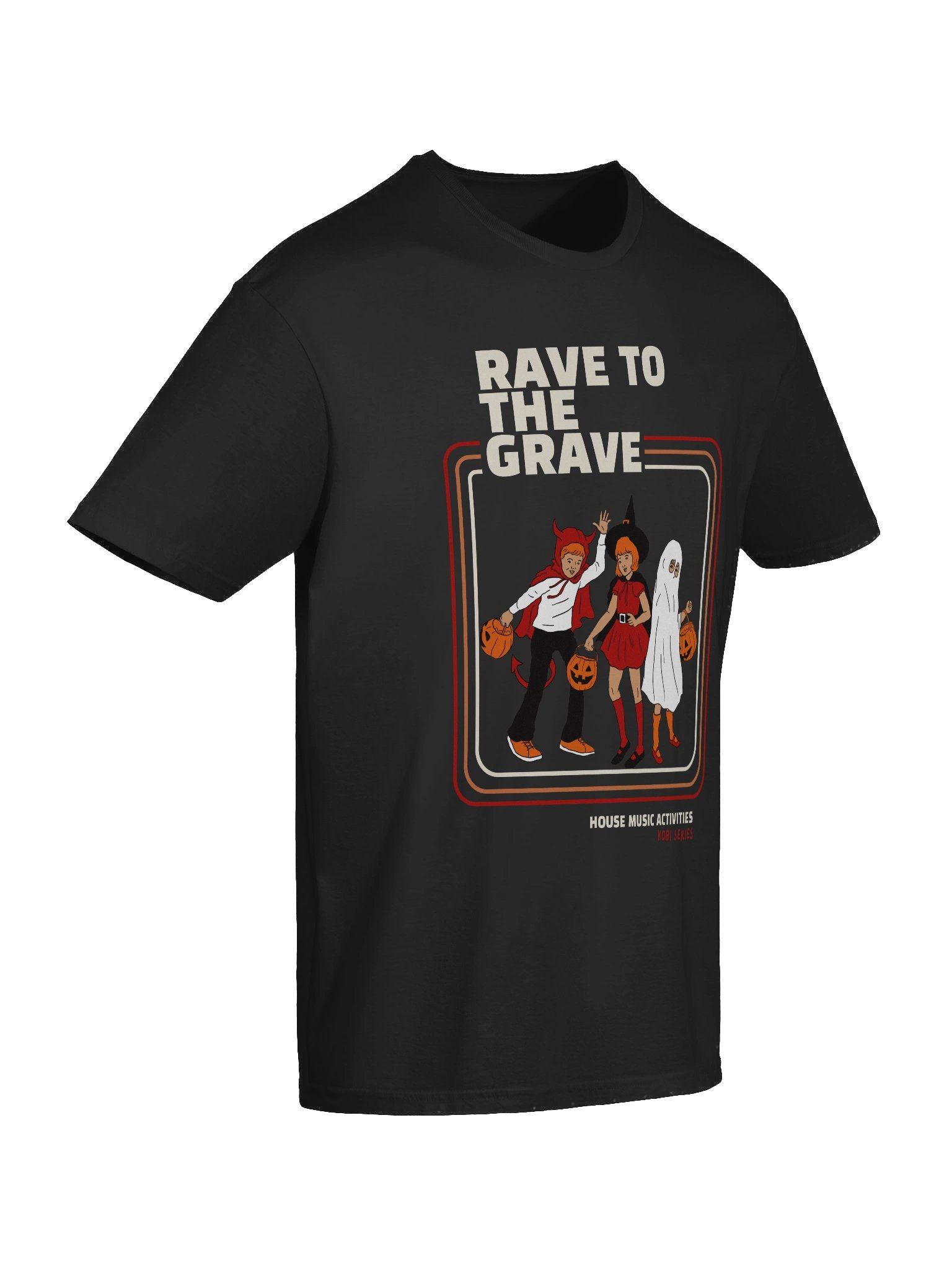 Rave to the Grave Halloween Unisex T-Shirt product image (12)