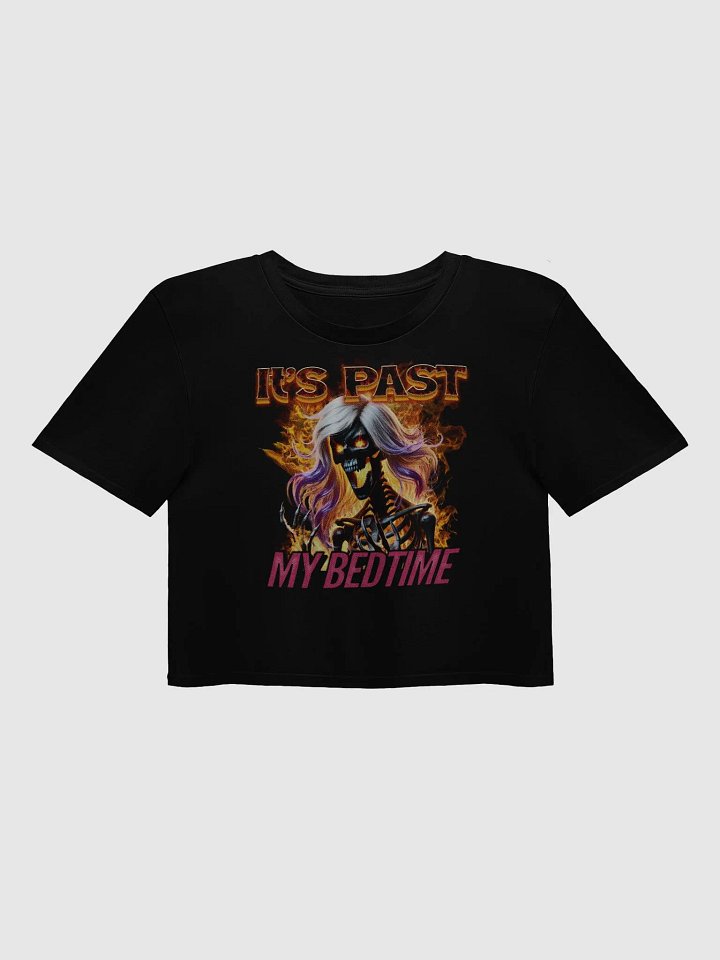 its past my bedtime unisex crop tee product image (2)