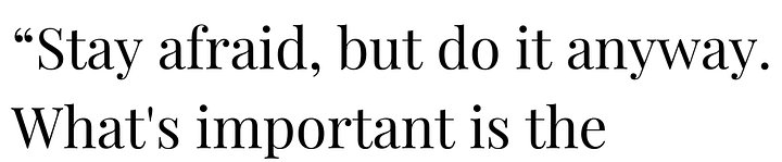 "Stay afraid but do it anyway." Carrie Fisher A5 Planner Dashboard product image (1)