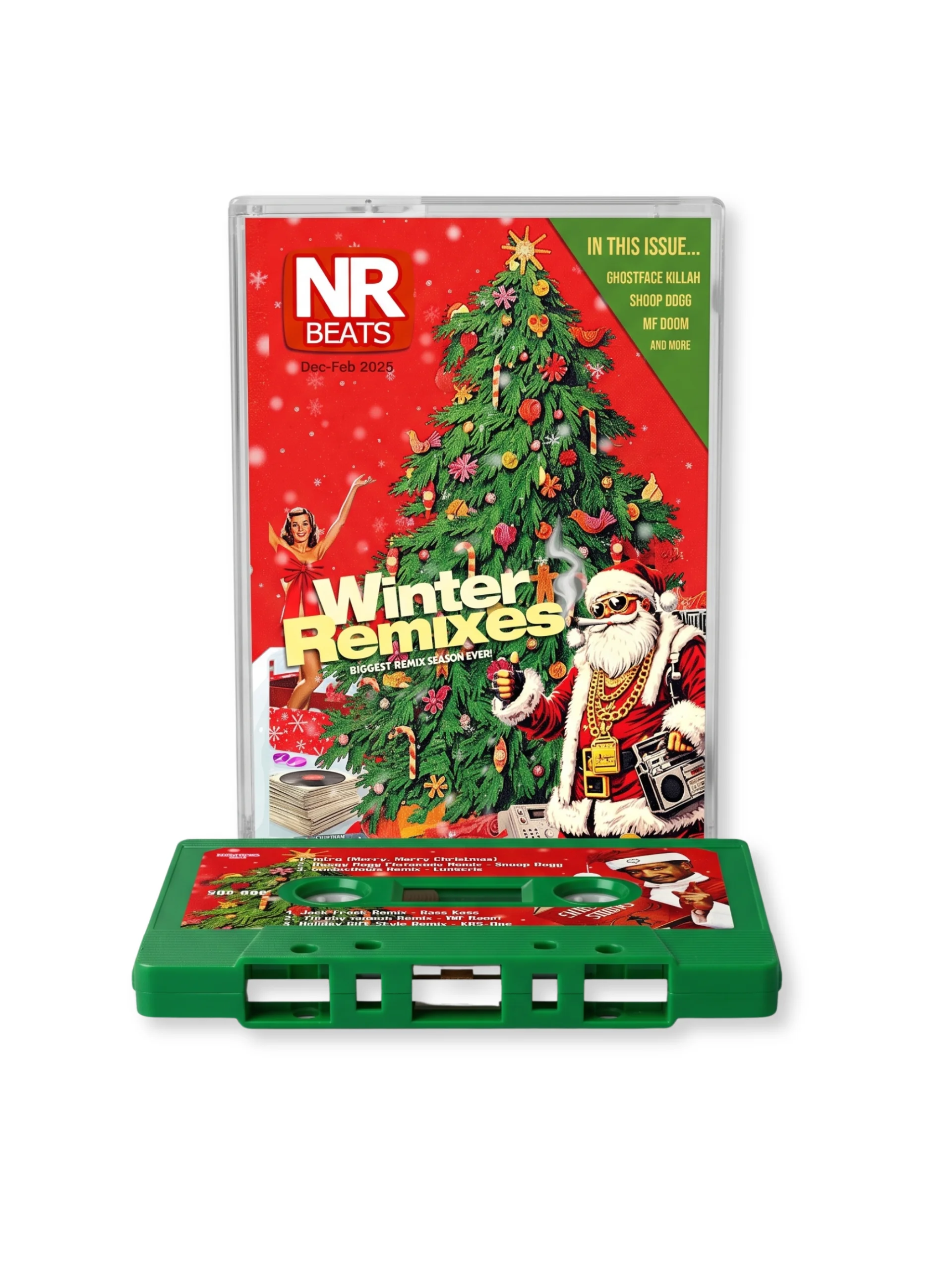 Winter Remixes LP (Cassette Edition) — Nocturnal Ron product image (1)