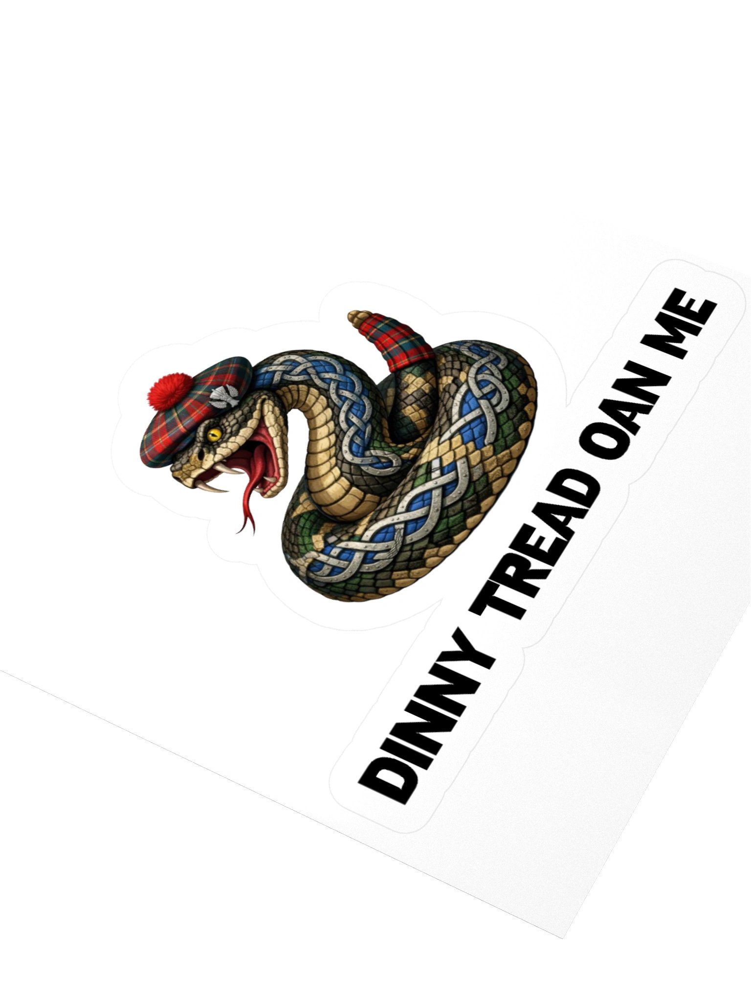 Dinny Tread on Me Texas Sticker product image (10)