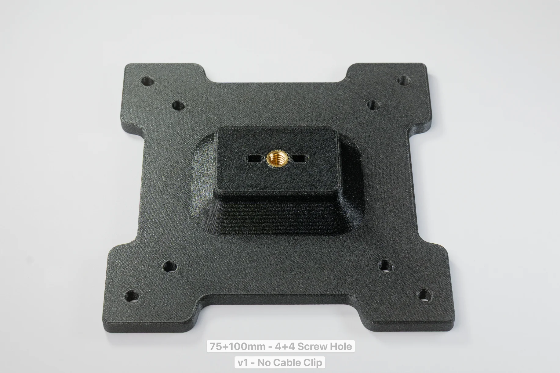 Veptor V1 - Portable Monitor VESA 1/4" Adapter, 100+75mm 4 screw product image (2)